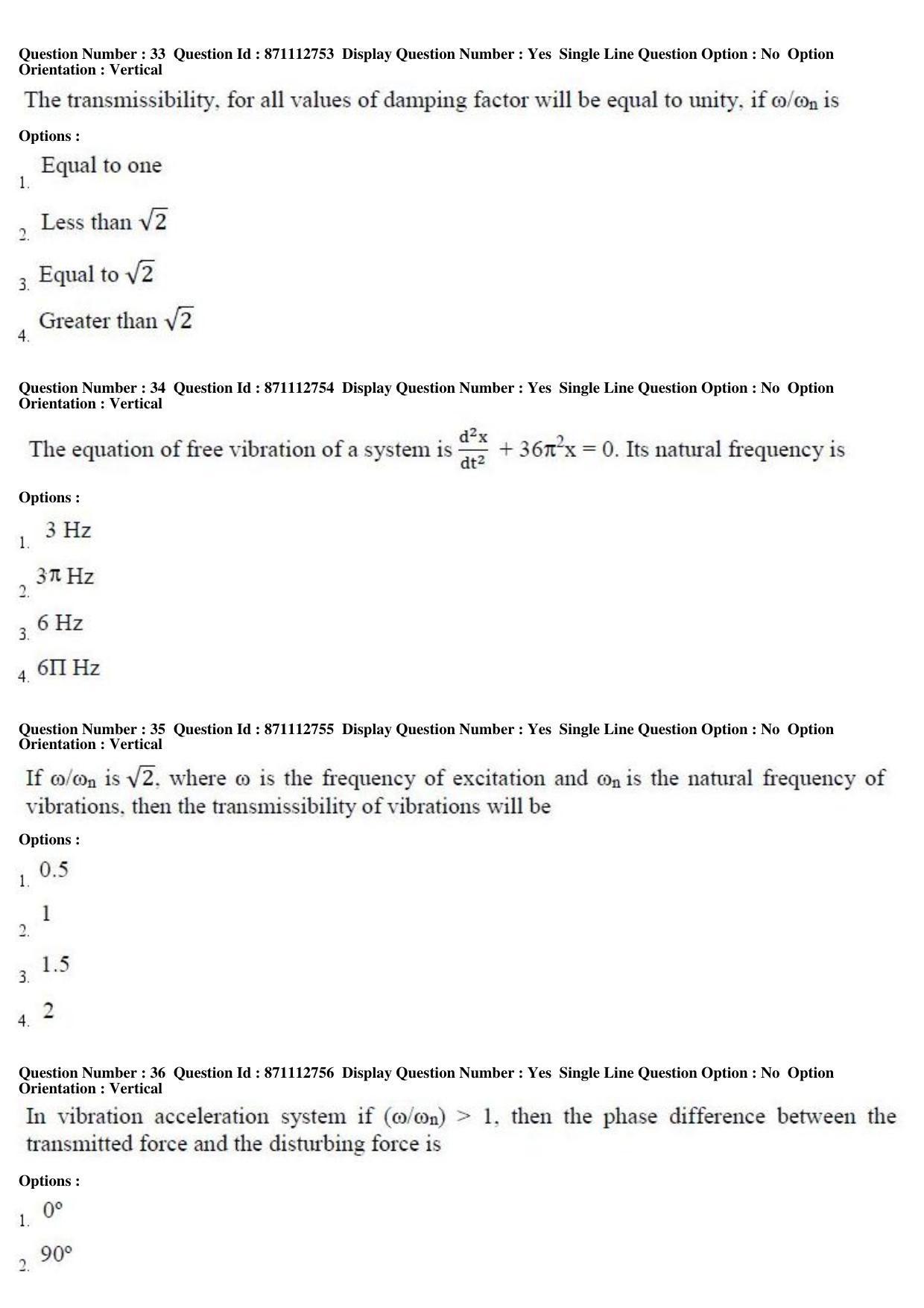 Ts Pgecet Mechanical Engineering Question Papers Indcareer Docs