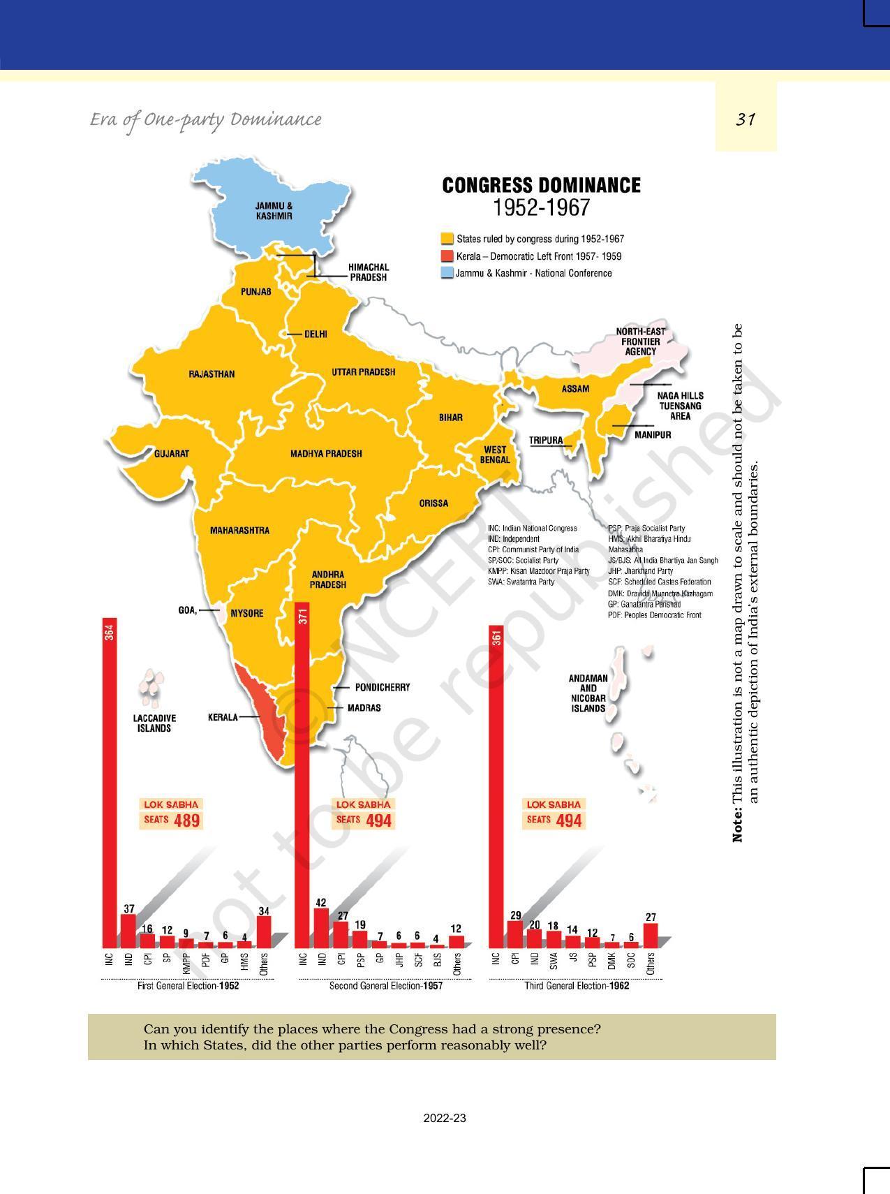 NCERT Book For Class 12 Political Science Politics In India Since