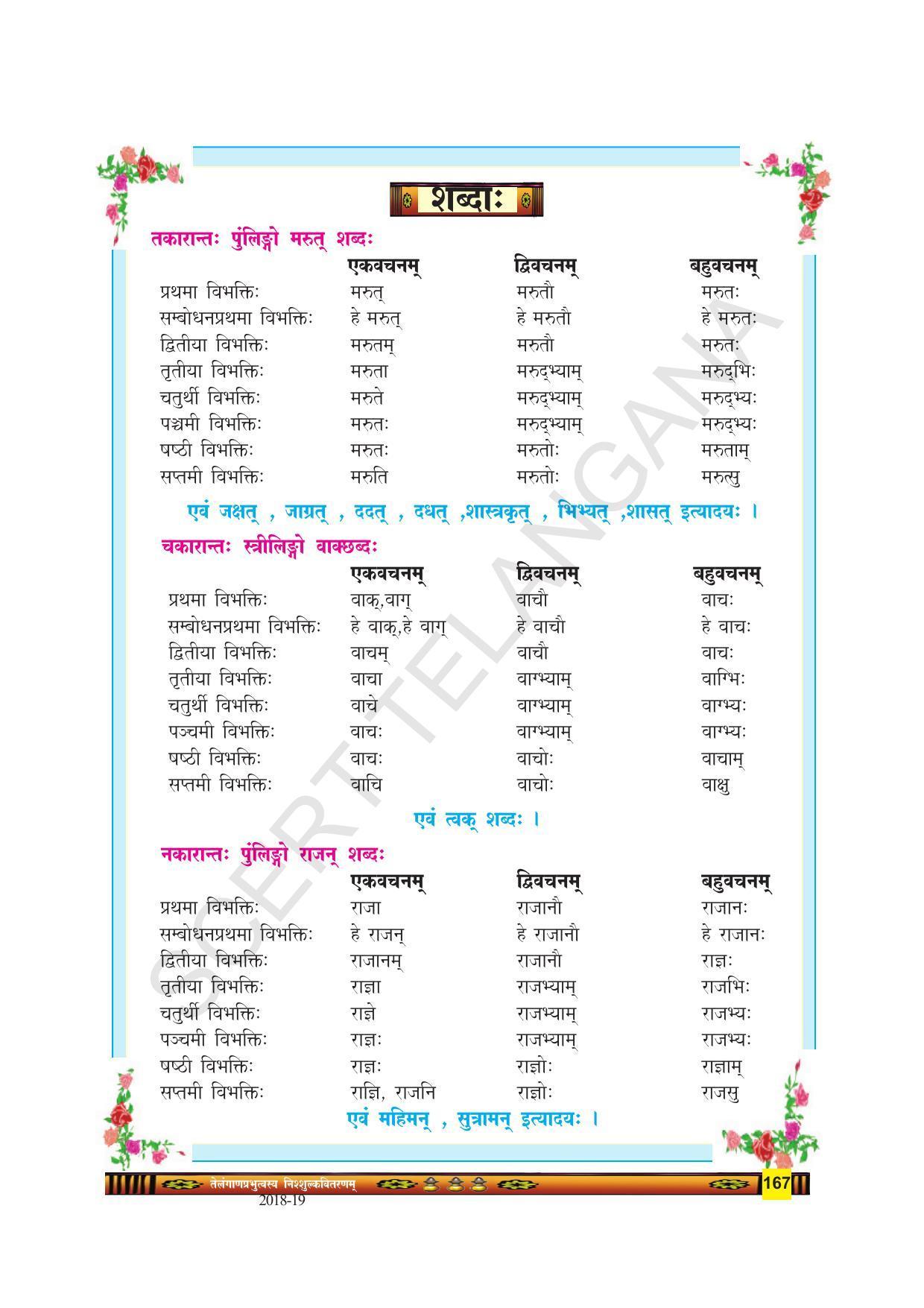 TS SCERT Class 9 Second Language(SAN_OC Medium) Text Book - Page 179