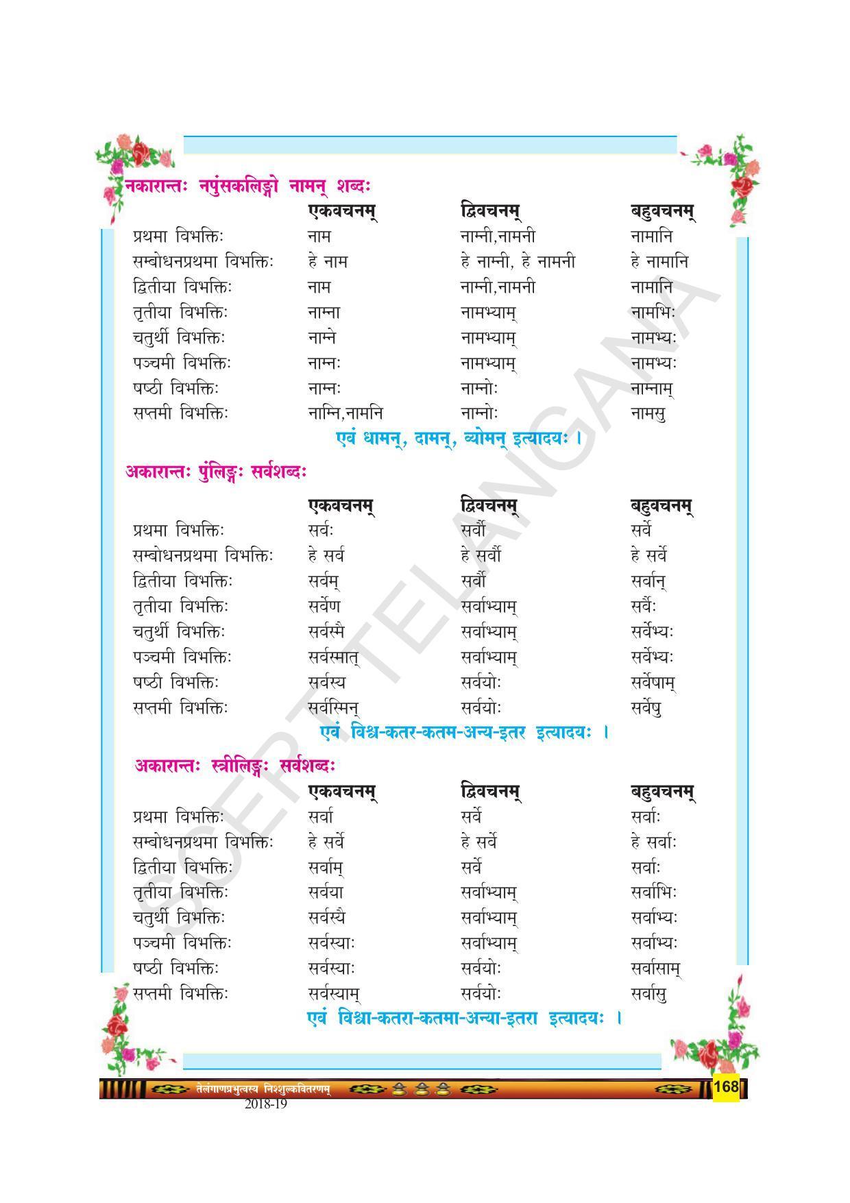 TS SCERT Class 9 Second Language(SAN_OC Medium) Text Book - Page 180