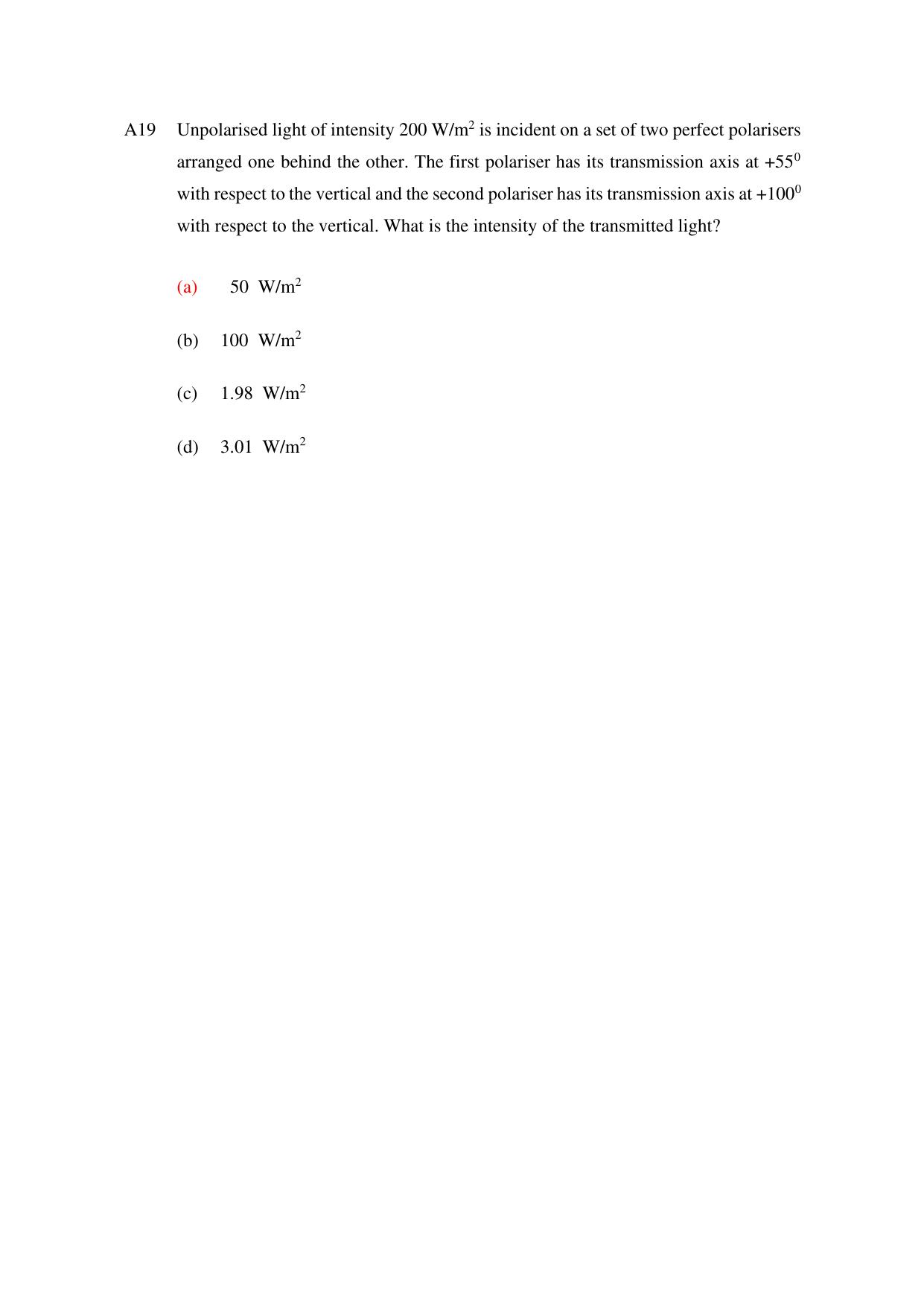 TIFR GS 2024 PhD Question Paper - Page 19