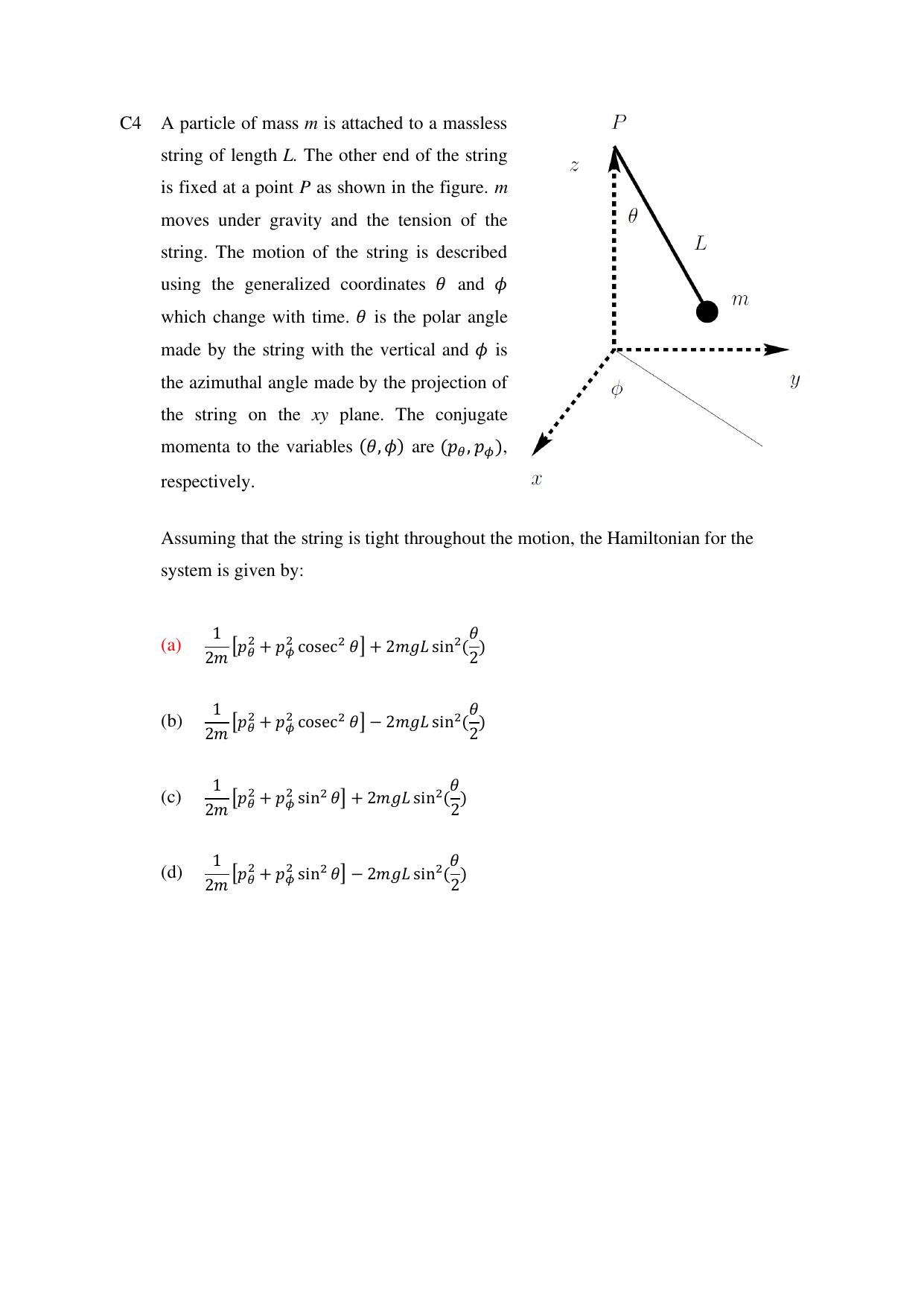 TIFR GS 2024 PhD Question Paper - Page 29