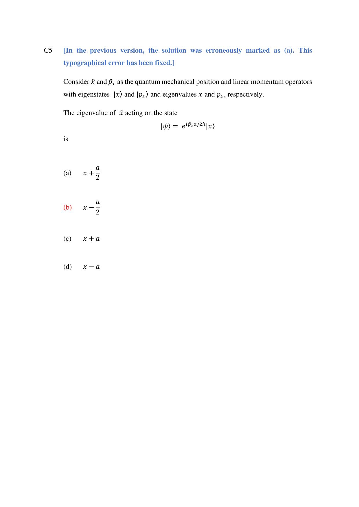 TIFR GS 2024 PhD Question Paper - Page 30