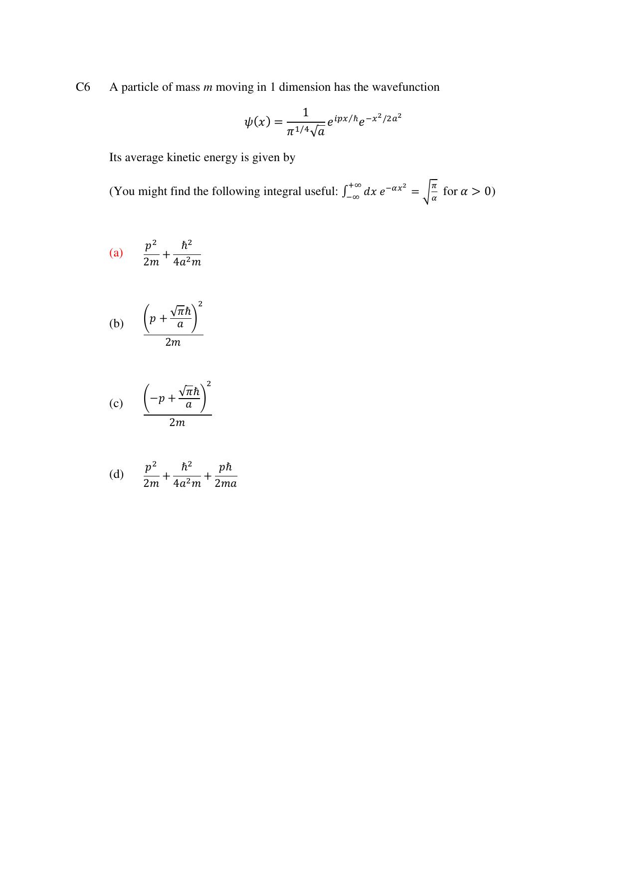 TIFR GS 2024 PhD Question Paper - Page 31