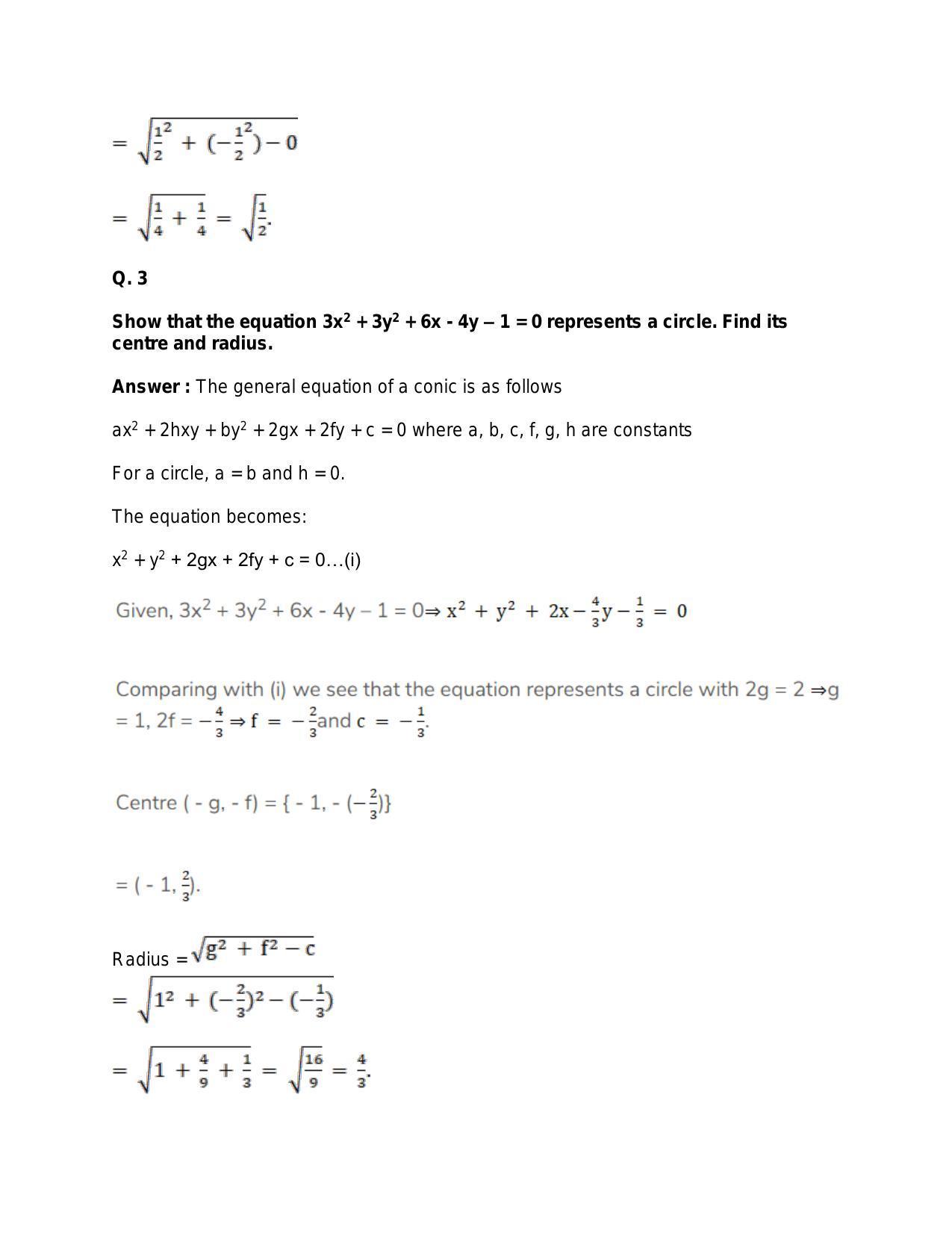 Chapter 21: Circle: RS Aggarwal Class 11 Solutions  - Page 18