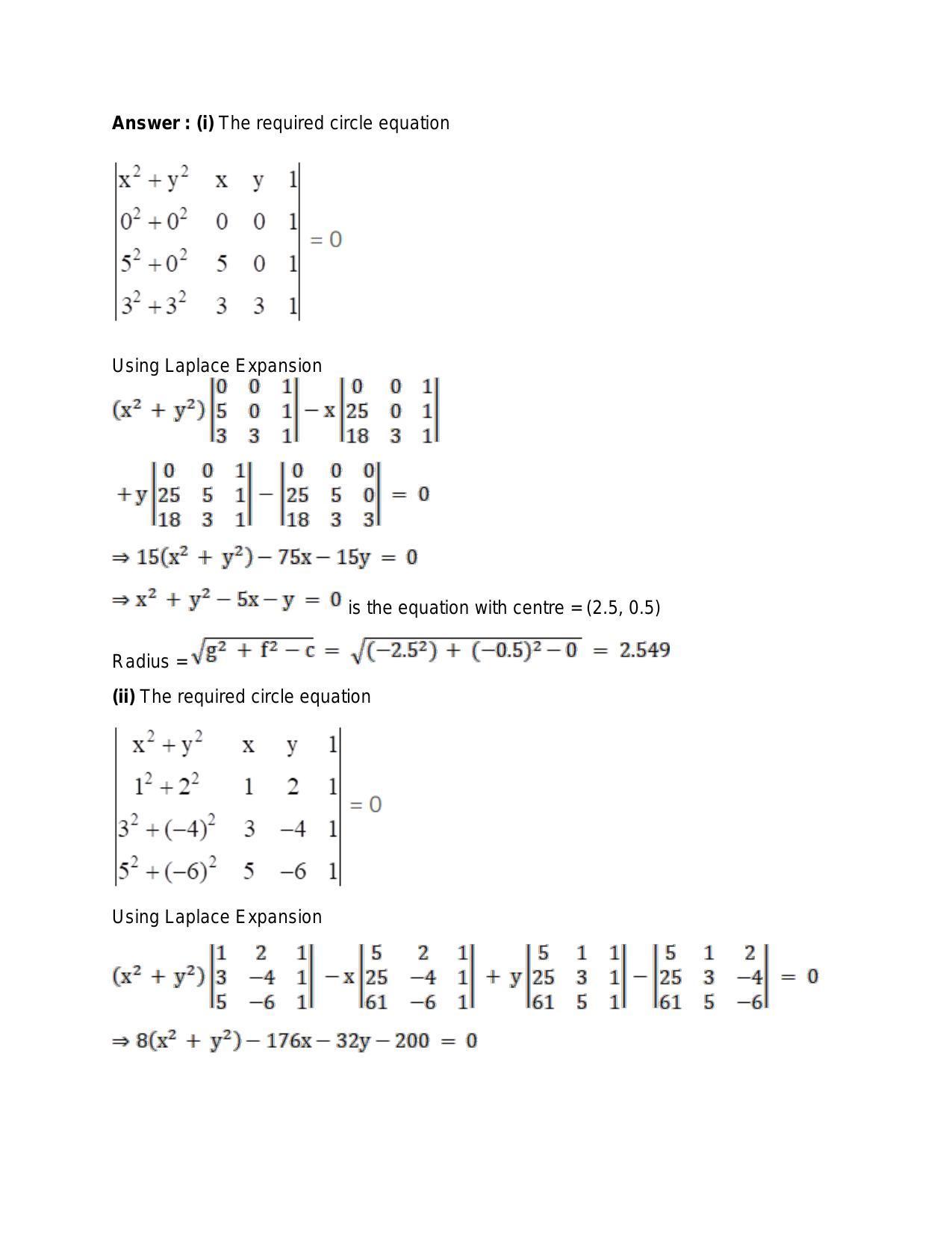 Chapter 21: Circle: RS Aggarwal Class 11 Solutions  - Page 20