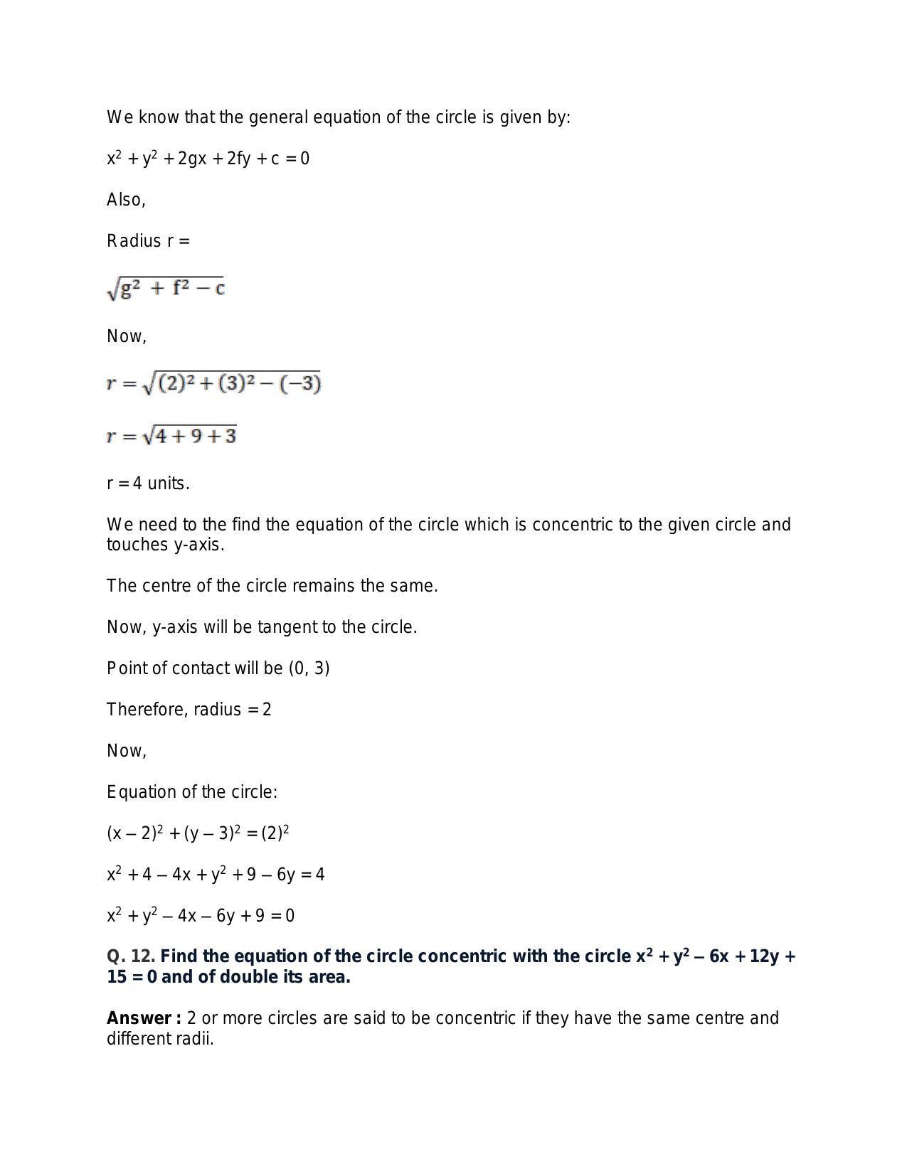 Chapter 21: Circle: RS Aggarwal Class 11 Solutions  - Page 26