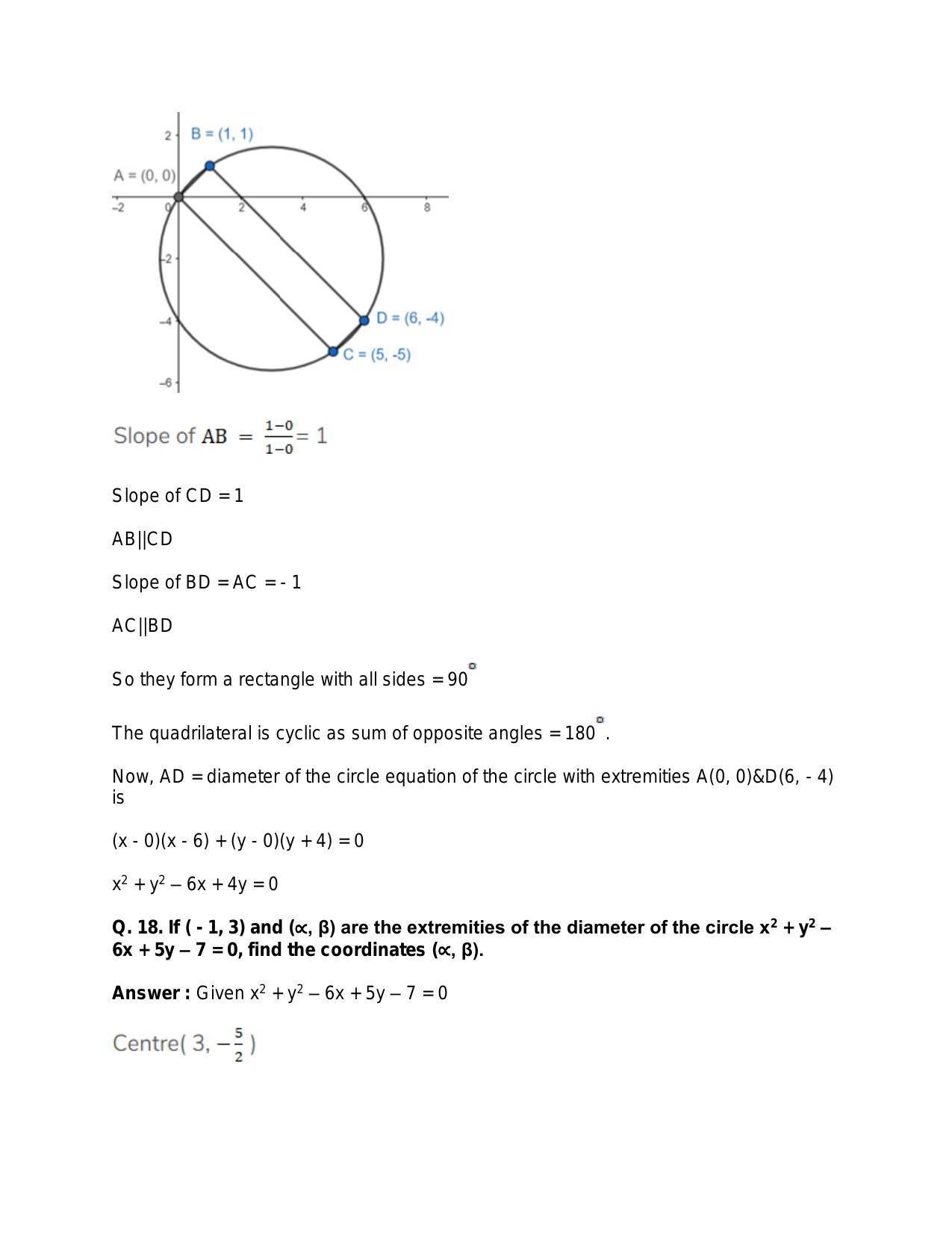 Chapter 21: Circle: RS Aggarwal Class 11 Solutions  - Page 35