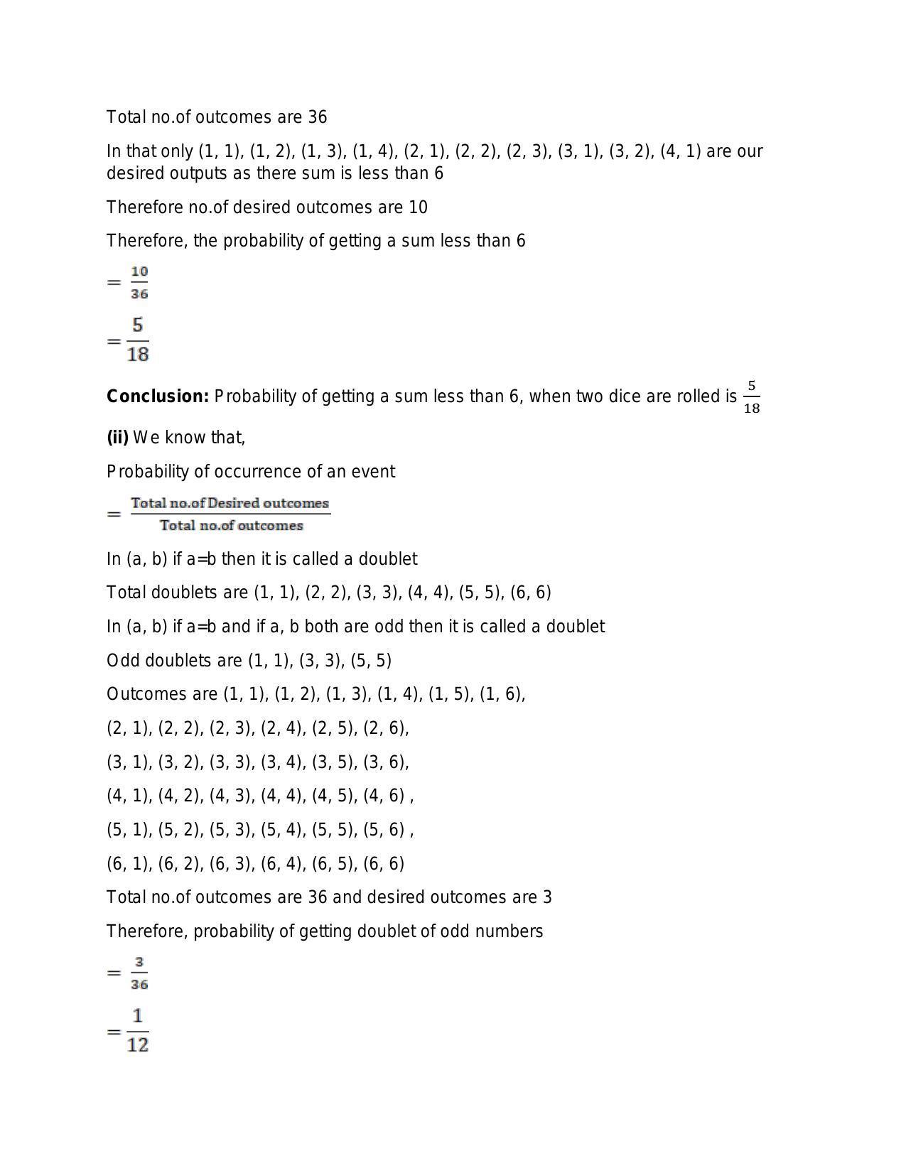 Chapter 31: Probability: RS Aggarwal Class 11 Solutions  - Page 5