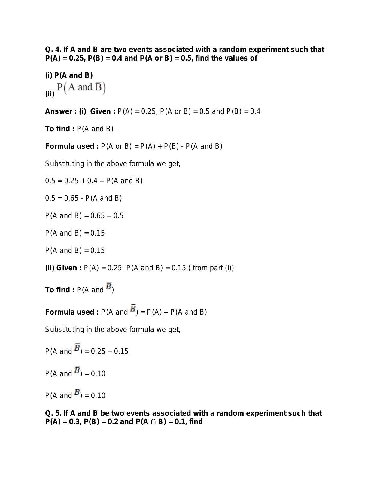 Chapter 31: Probability: RS Aggarwal Class 11 Solutions  - Page 34