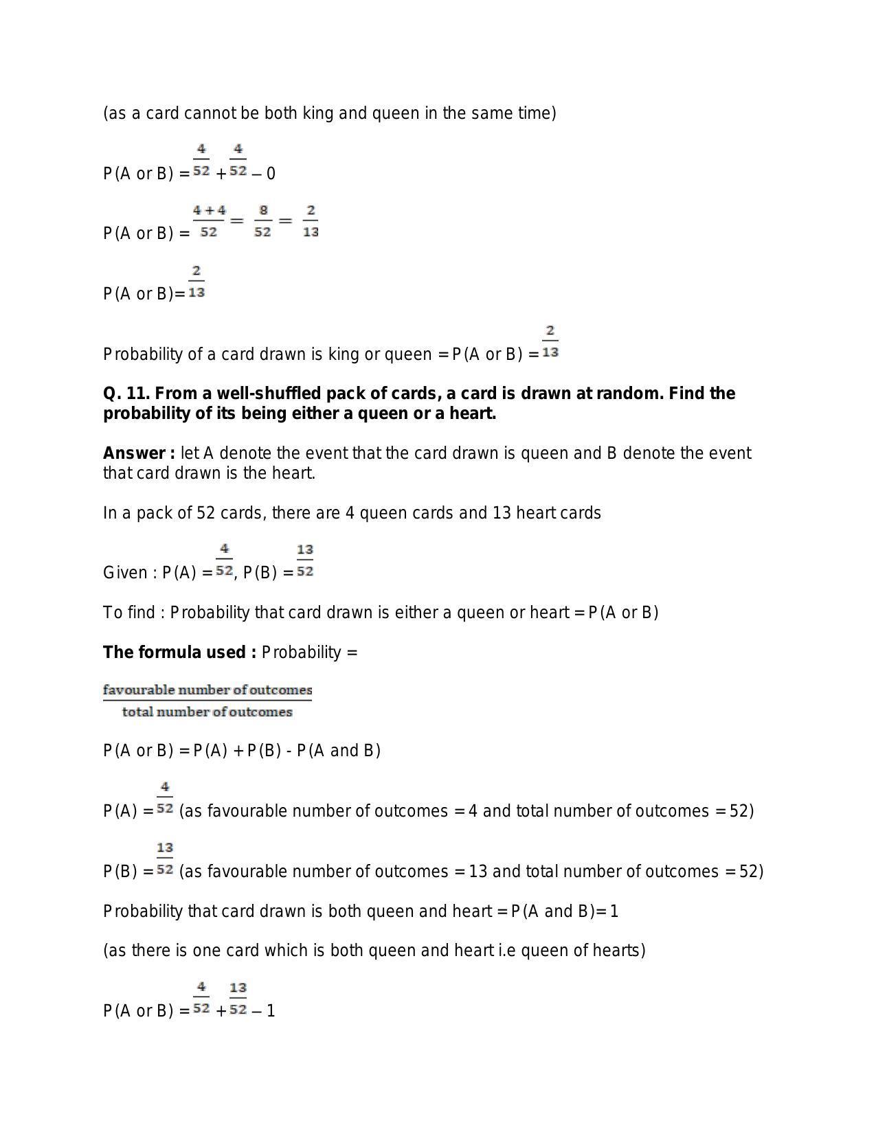 Chapter 31: Probability: RS Aggarwal Class 11 Solutions  - Page 39