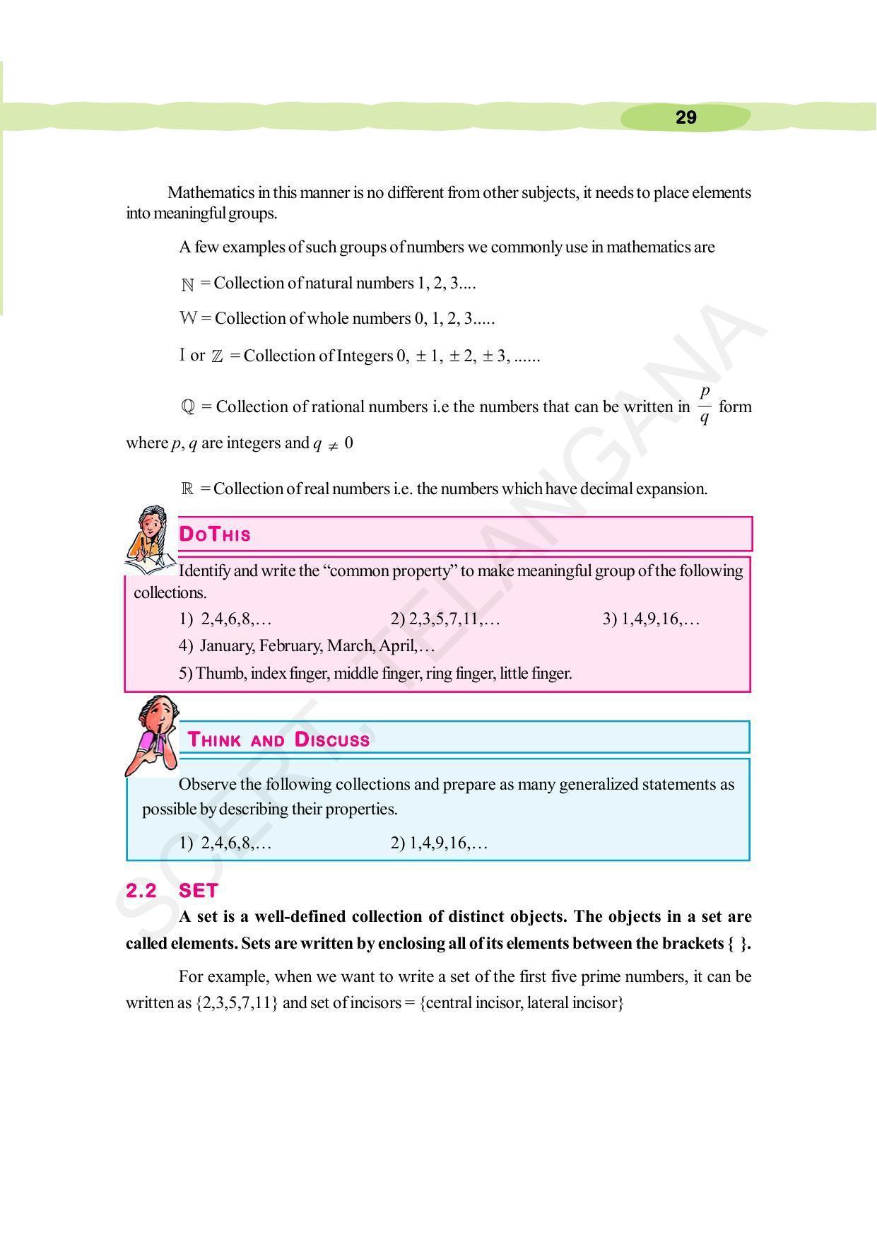 TS SCERT Class 10 Maths (English Medium) Text Book - Page 39