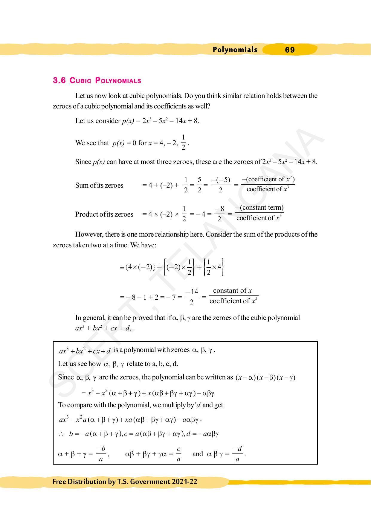 TS SCERT Class 10 Maths (English Medium) Text Book - Page 79