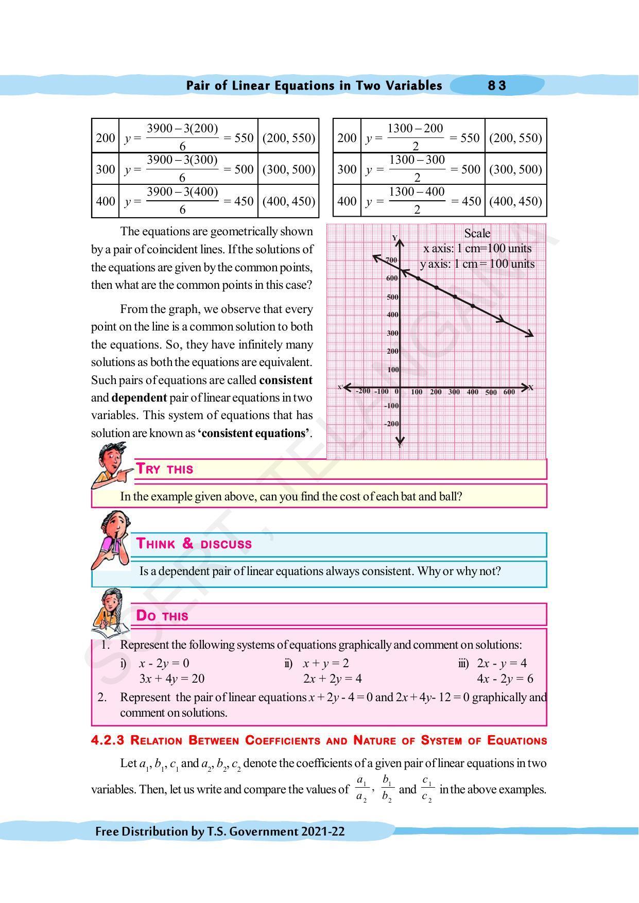 TS SCERT Class 10 Maths (English Medium) Text Book - Page 93