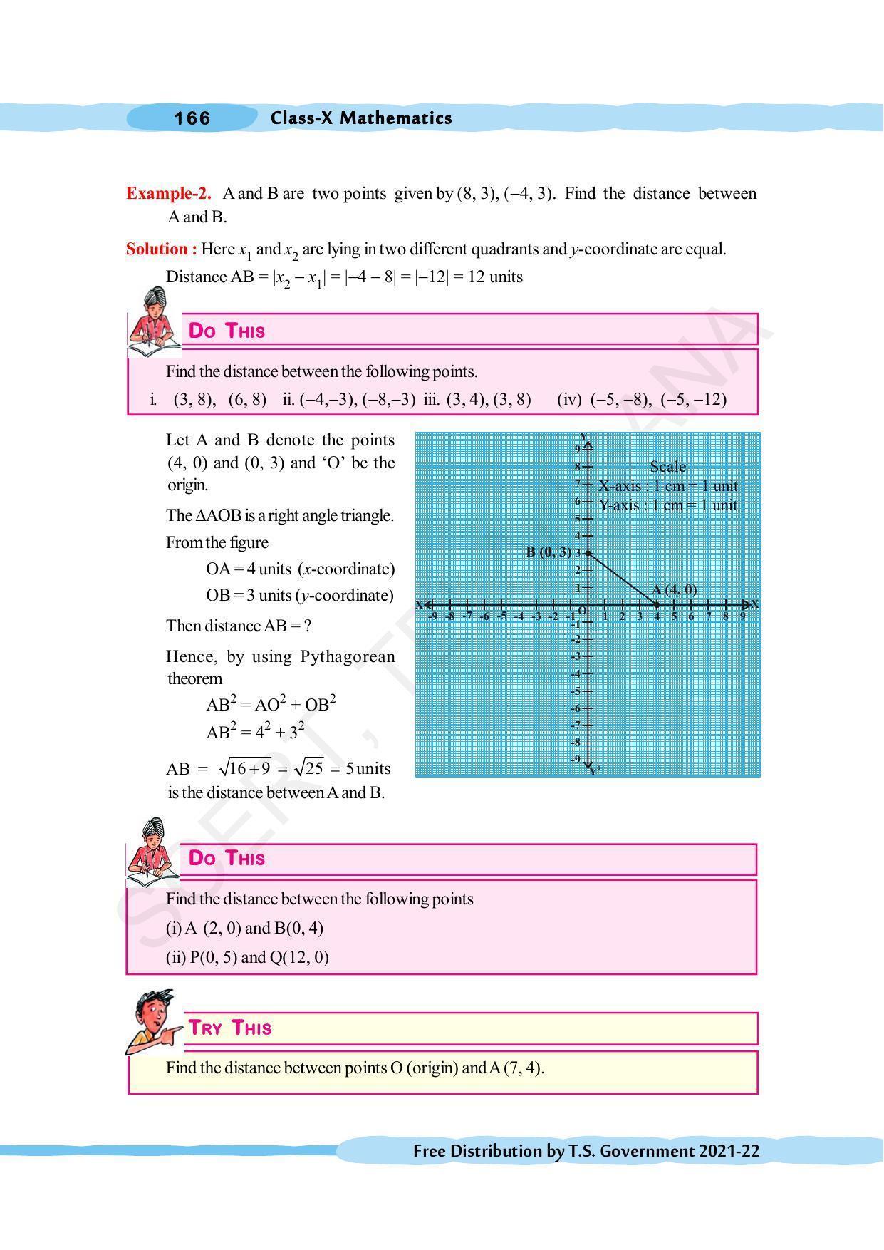 TS SCERT Class 10 Maths (English Medium) Text Book - Page 176