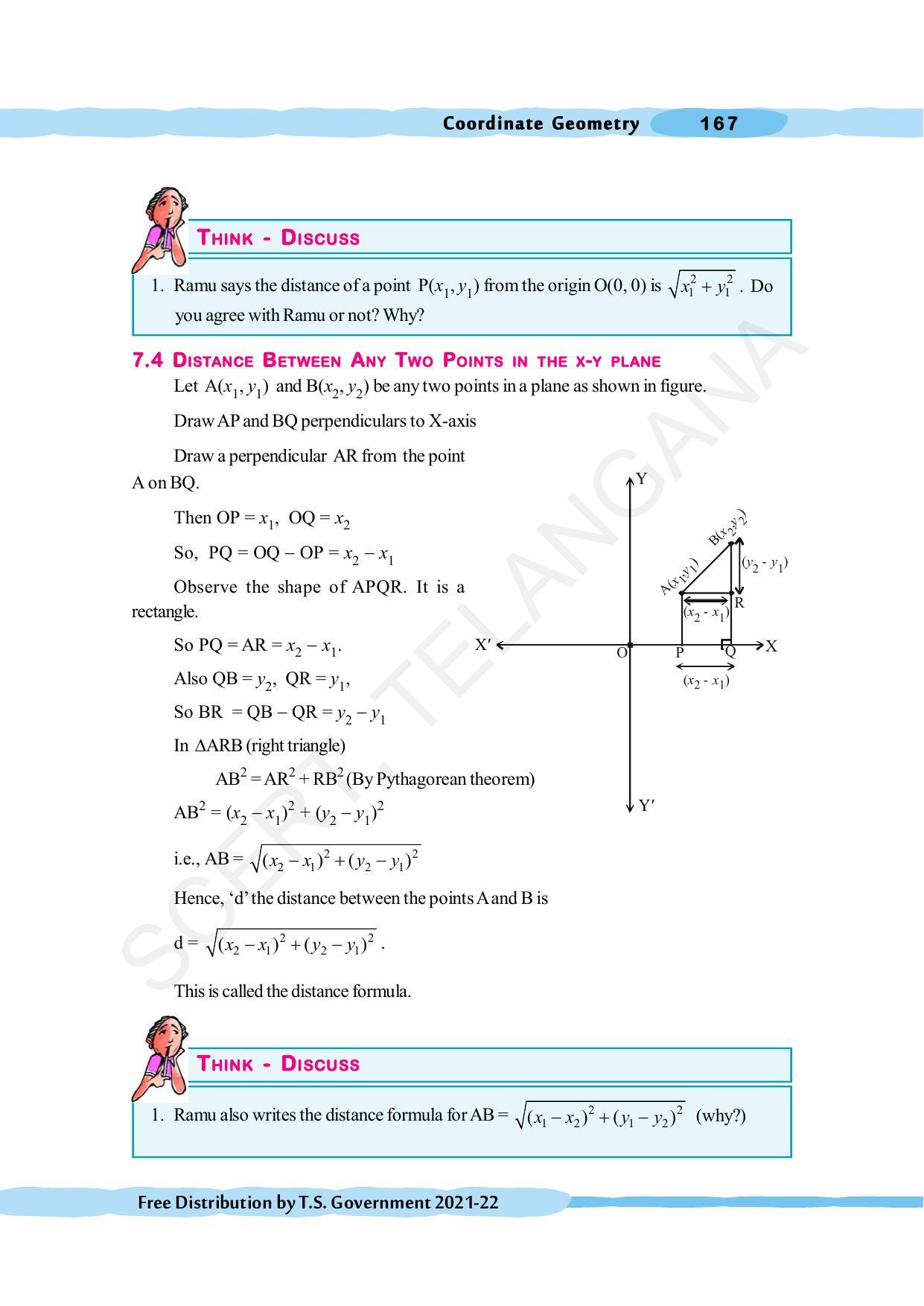 TS SCERT Class 10 Maths (English Medium) Text Book - Page 177