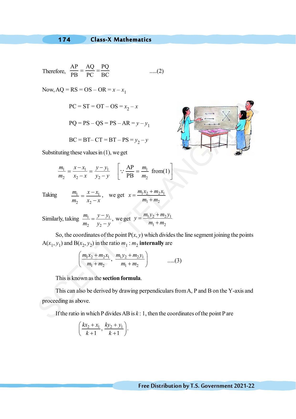 TS SCERT Class 10 Maths (English Medium) Text Book - Page 184