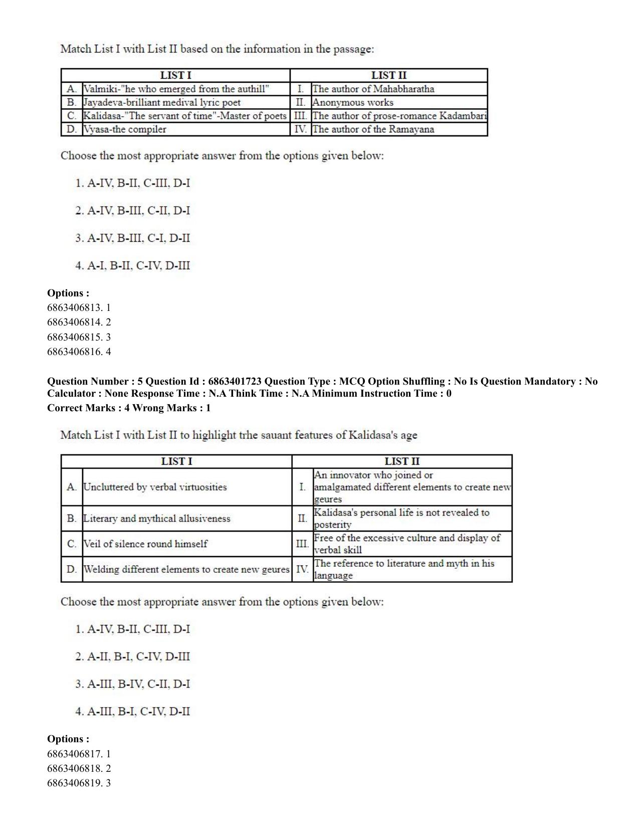 CUET PG 2023: COQP08 – Commerce (Eng.)-Shift 2 (05-06-2023) Question Paper - Page 4