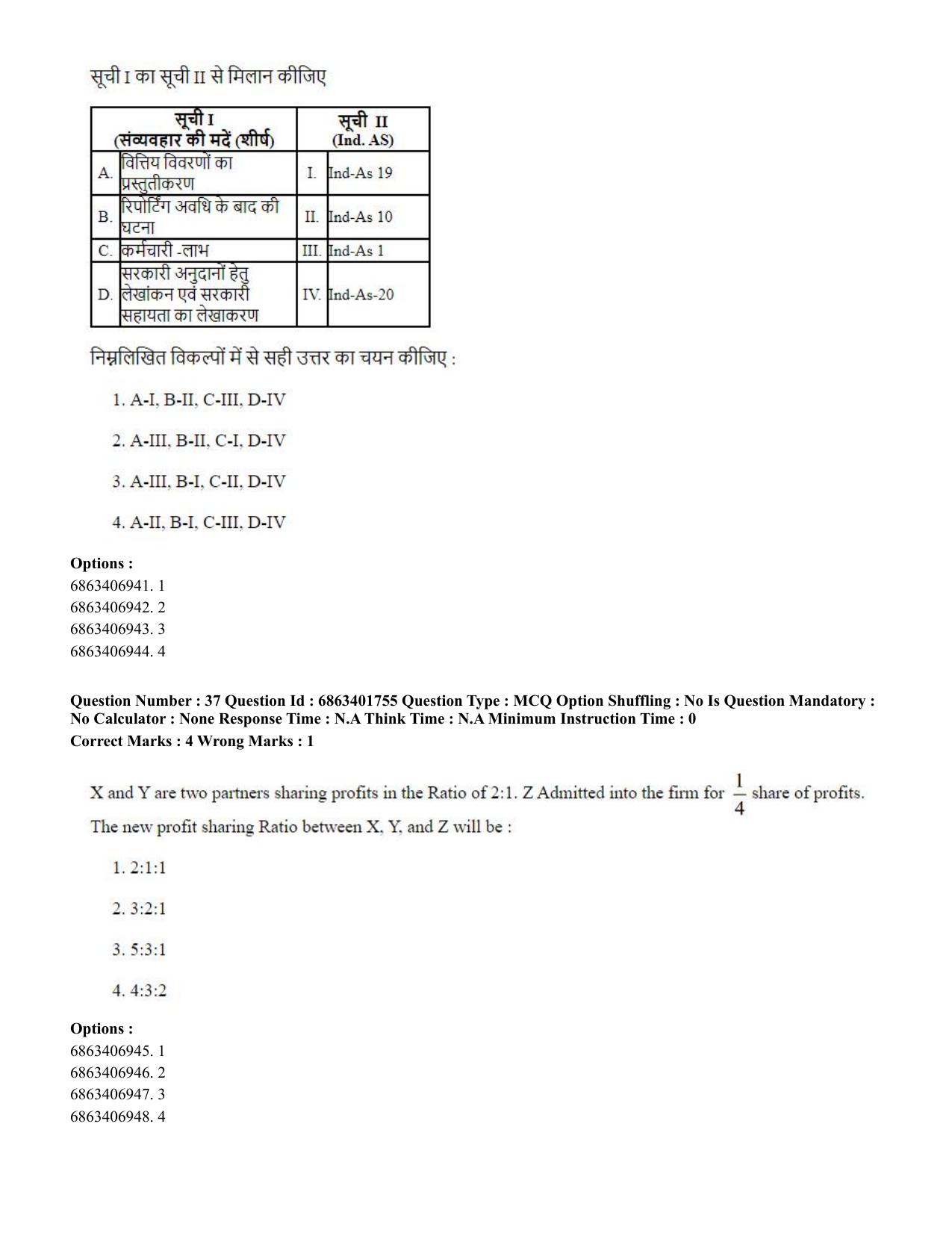 CUET PG 2023: COQP08 – Commerce (Eng.)-Shift 2 (05-06-2023) Question Paper - Page 40