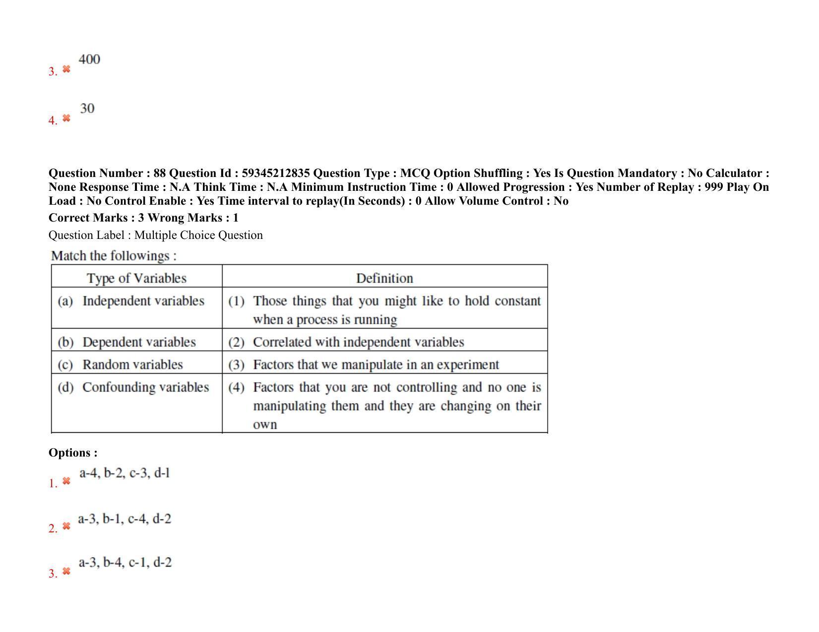 BHU RET Health Statistics 2021 Question Pape - Page 65