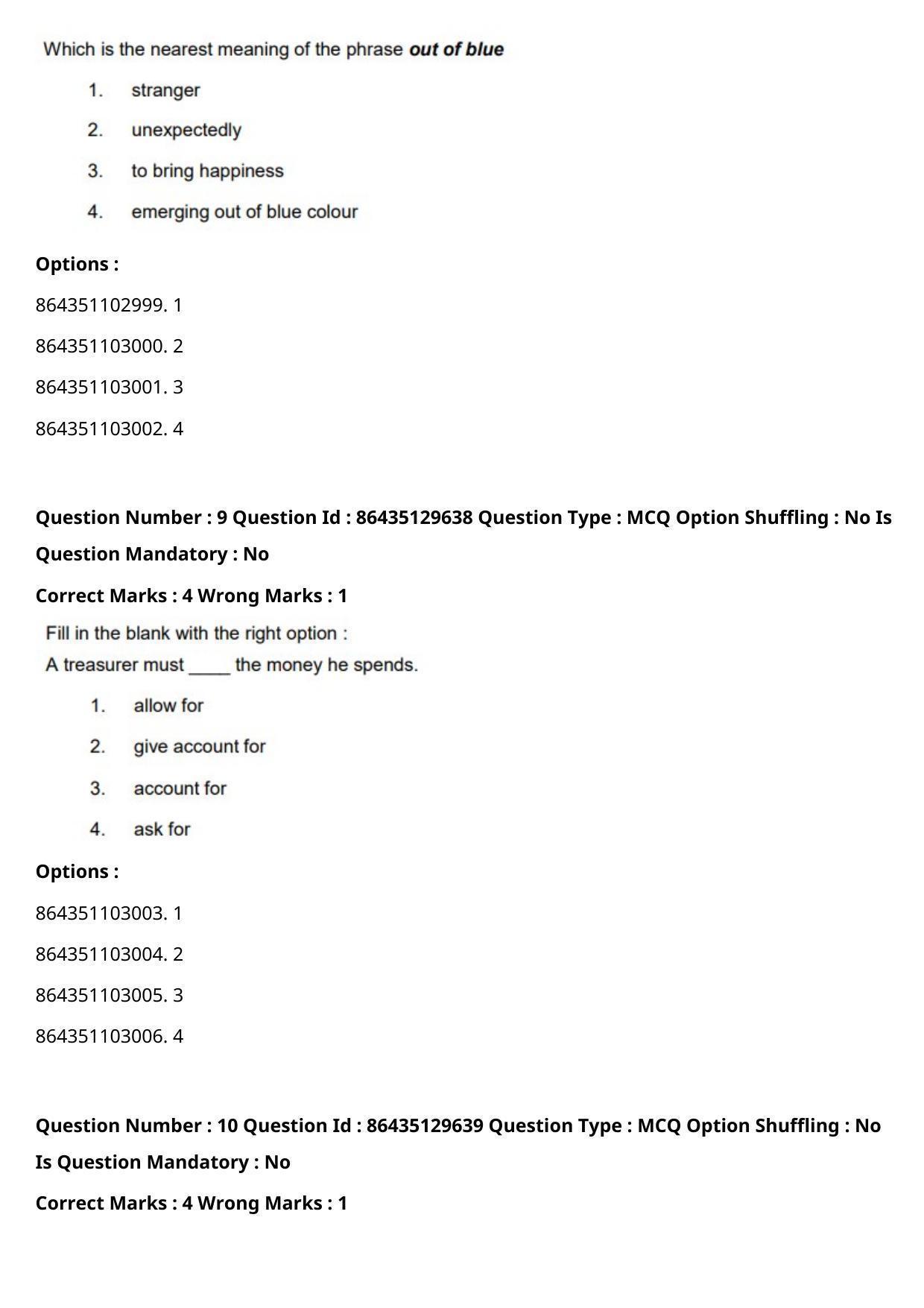 CUET PG 2021 PGQP58 Question Paper - Page 6