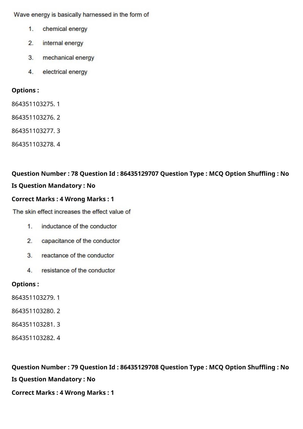 CUET PG 2021 PGQP58 Question Paper - Page 41