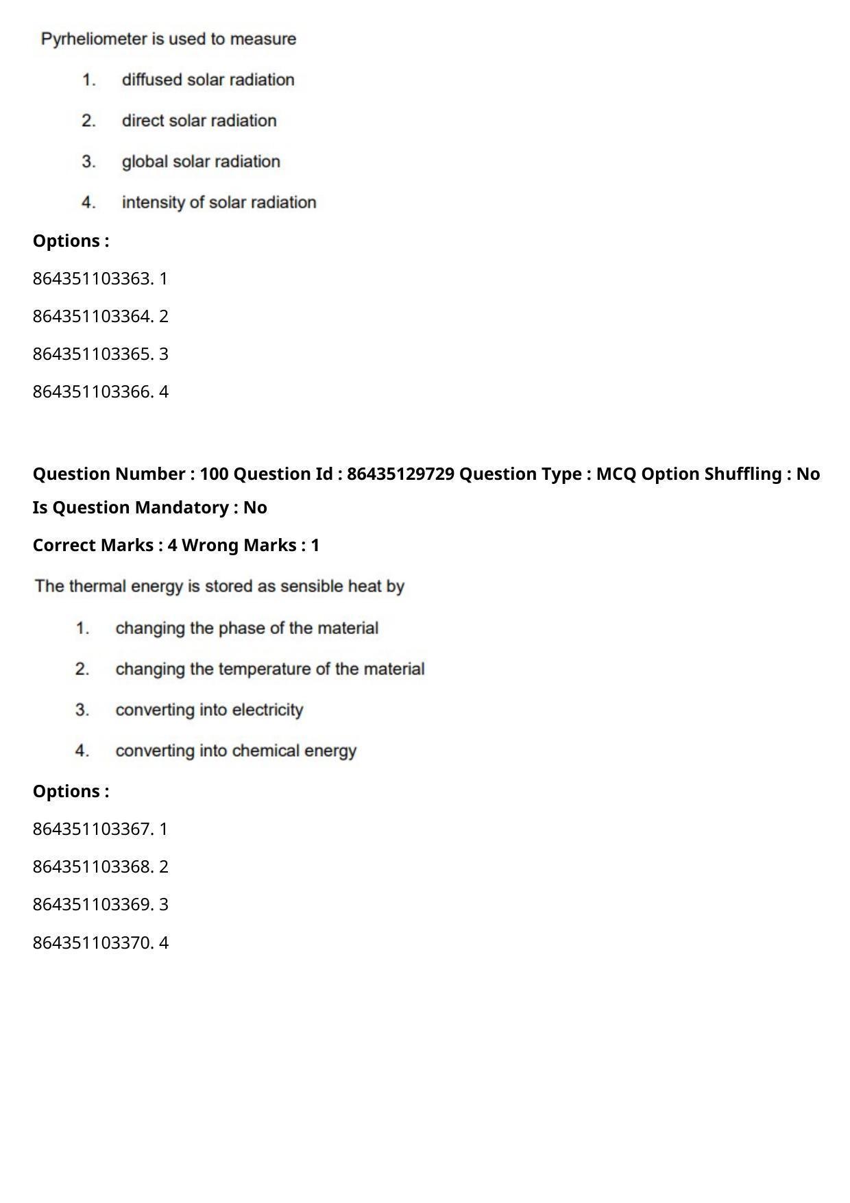 CUET PG 2021 PGQP58 Question Paper - Page 52