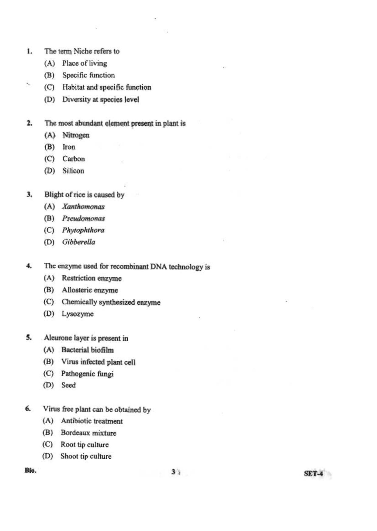 ojee-2013-biology-set-4-question-paper-indcareer-docs