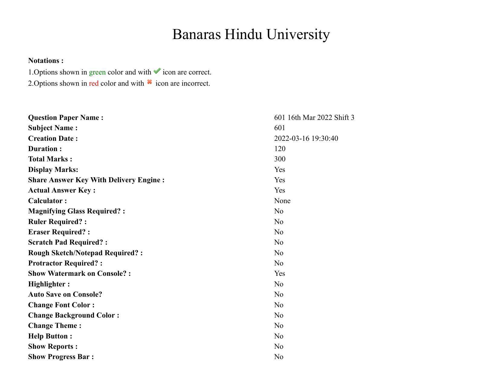 BHU RET Siddhanta Darshan 2021 Question Paper - Page 1