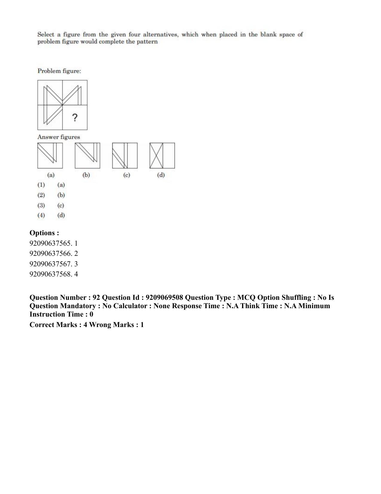 CUET PG 2023: COQP11 – General (Hindi)-Shift 3 (08-06-2023) Question Paper - Page 79