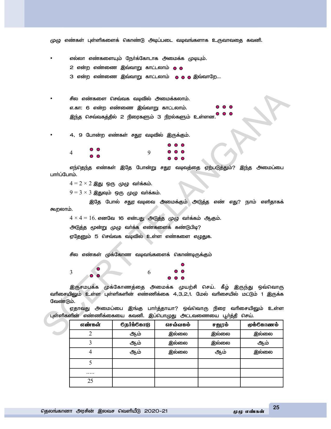 TS SCERT Class 6 Maths  (Tamil Medium) Text Book - Page 33