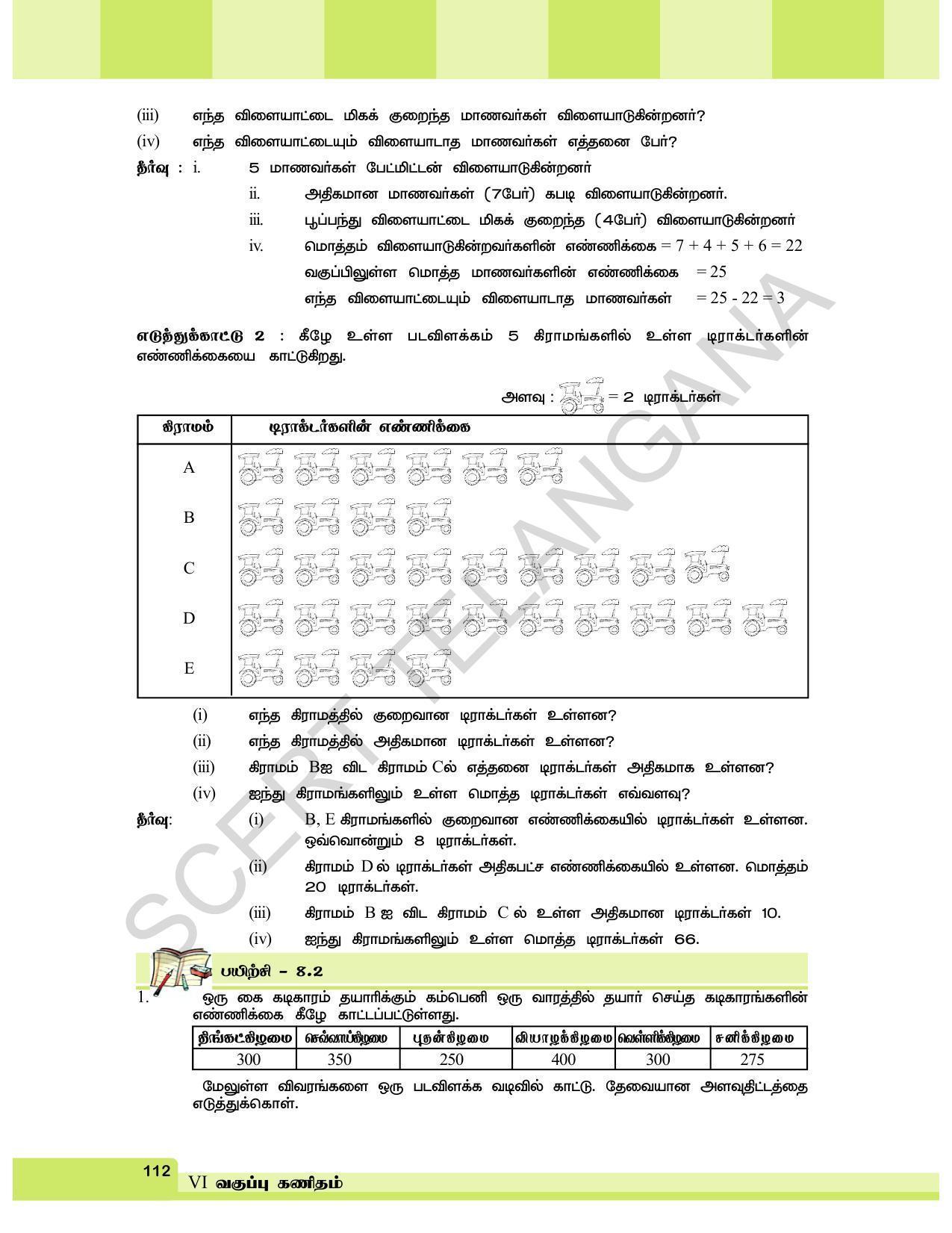 TS SCERT Class 6 Maths  (Tamil Medium) Text Book - Page 120
