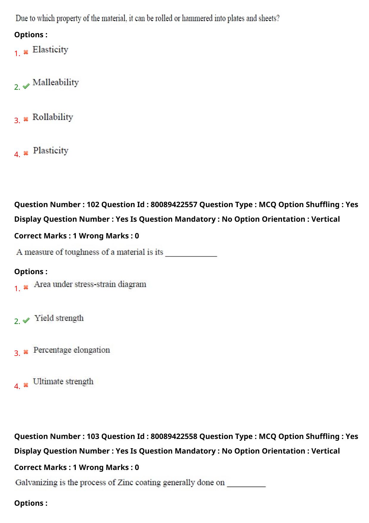 TS ECET 2021 Chemical Engineering Question Paper - Page 57