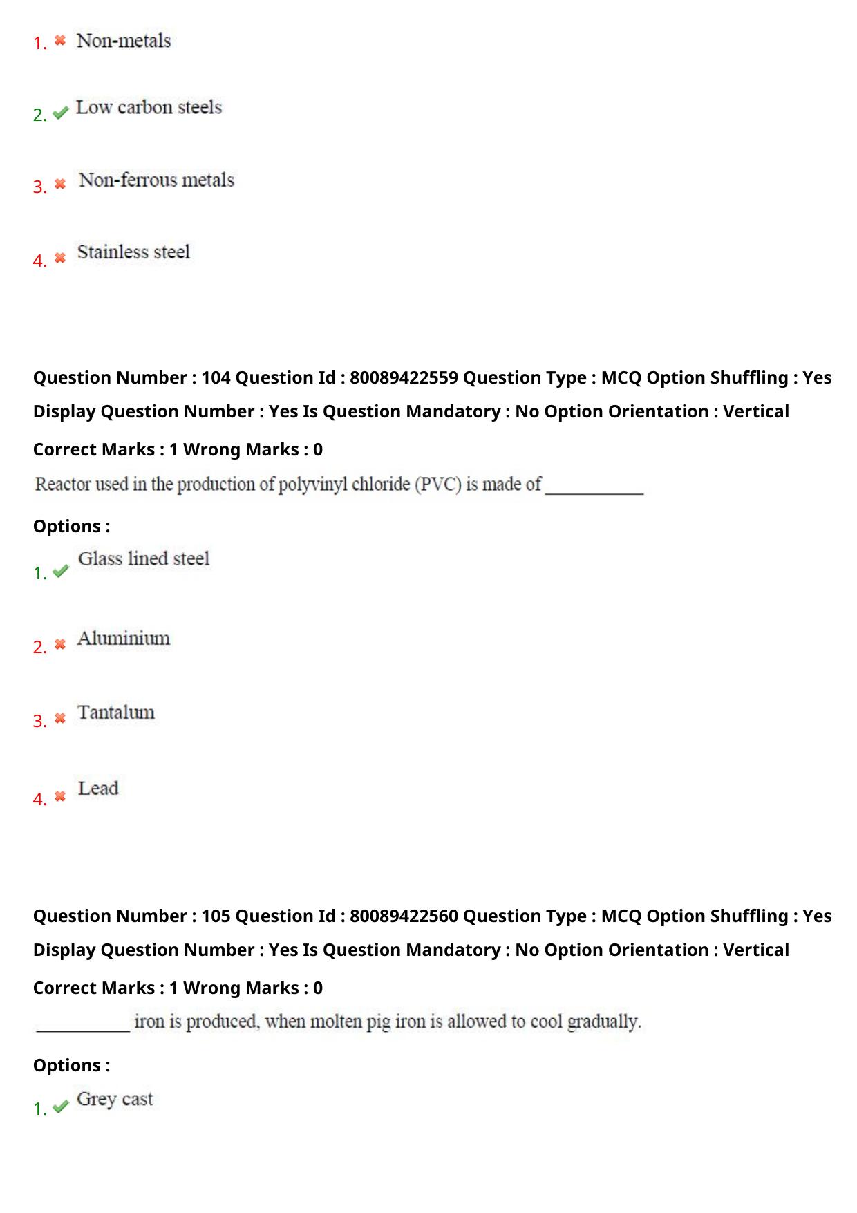 TS ECET 2021 Chemical Engineering Question Paper - Page 58