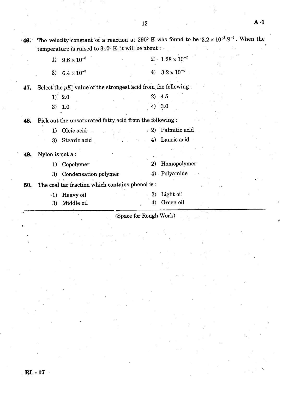 KCET Chemistry 2004 Question Papers - Page 12