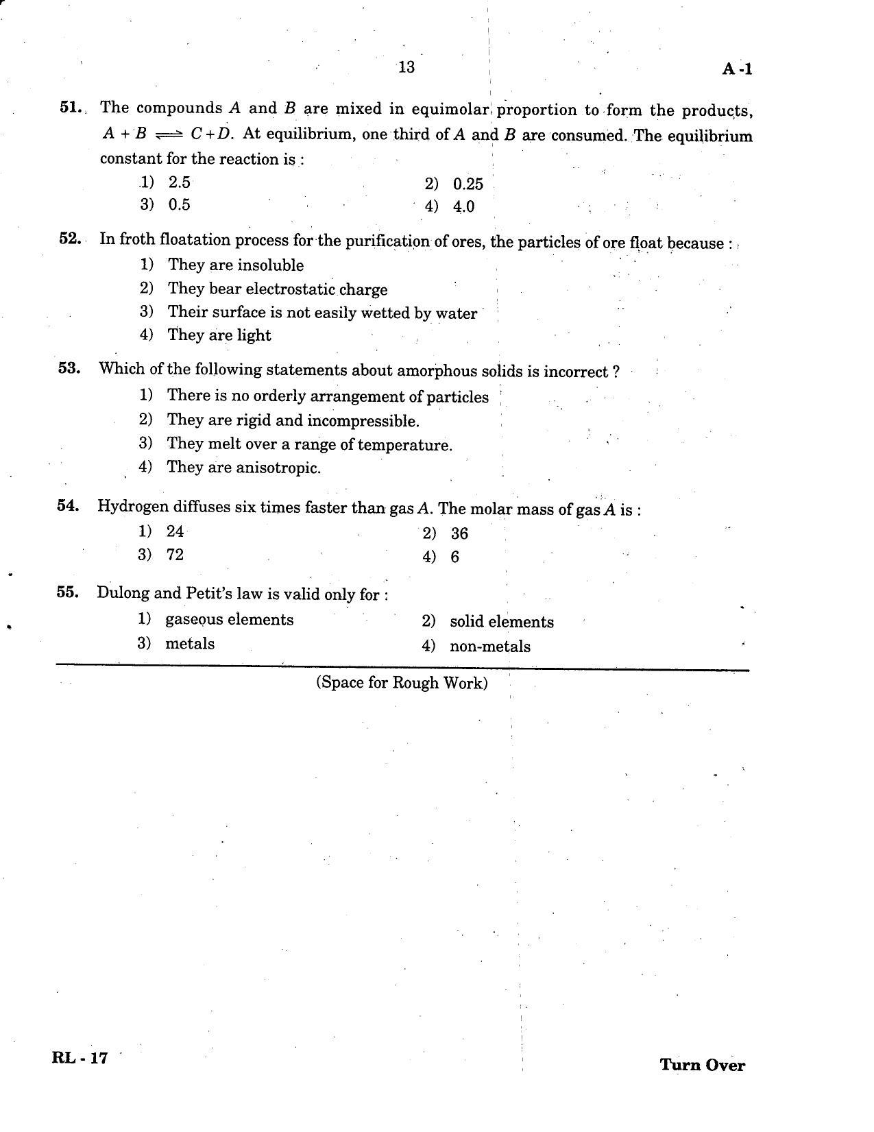 KCET Chemistry 2004 Question Papers - Page 13