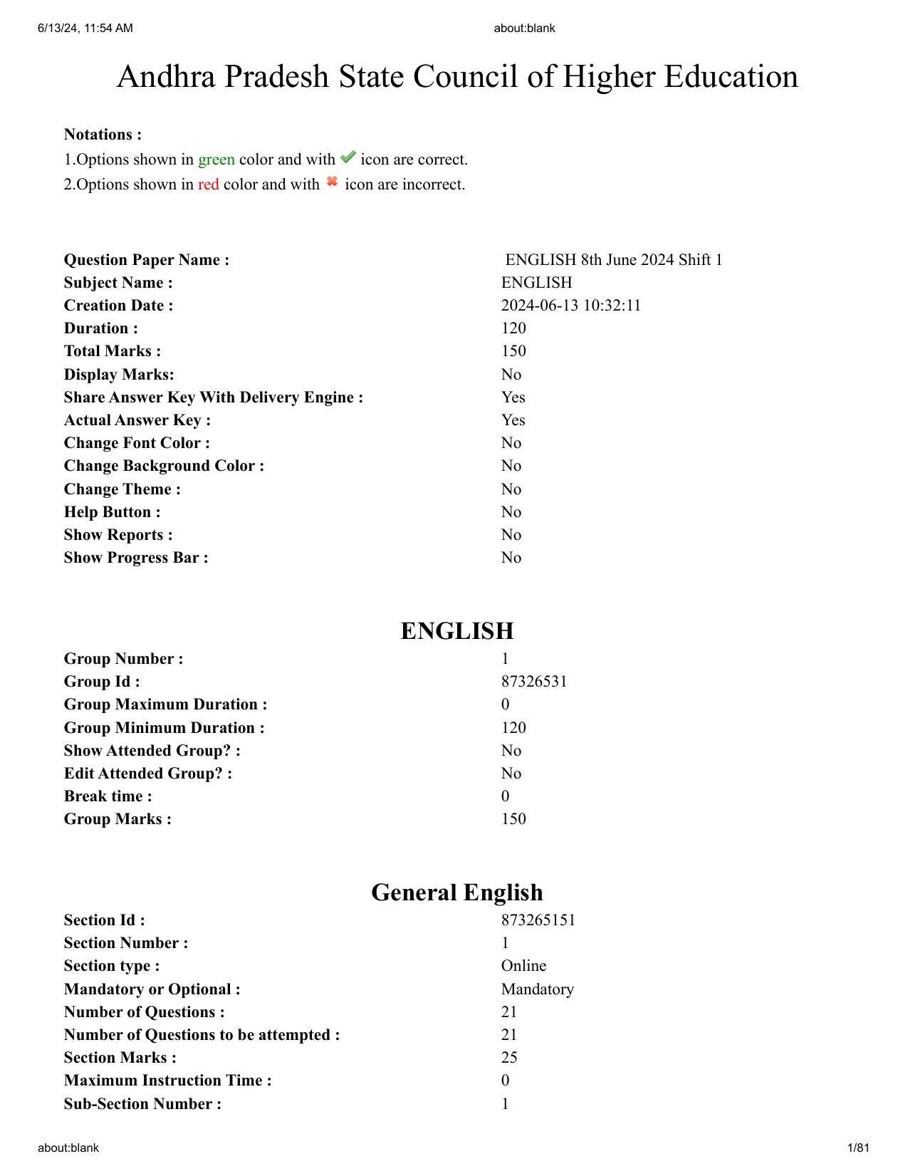 AP EDCET 2024 English Question Paper with Answer Key (English) - Page 1