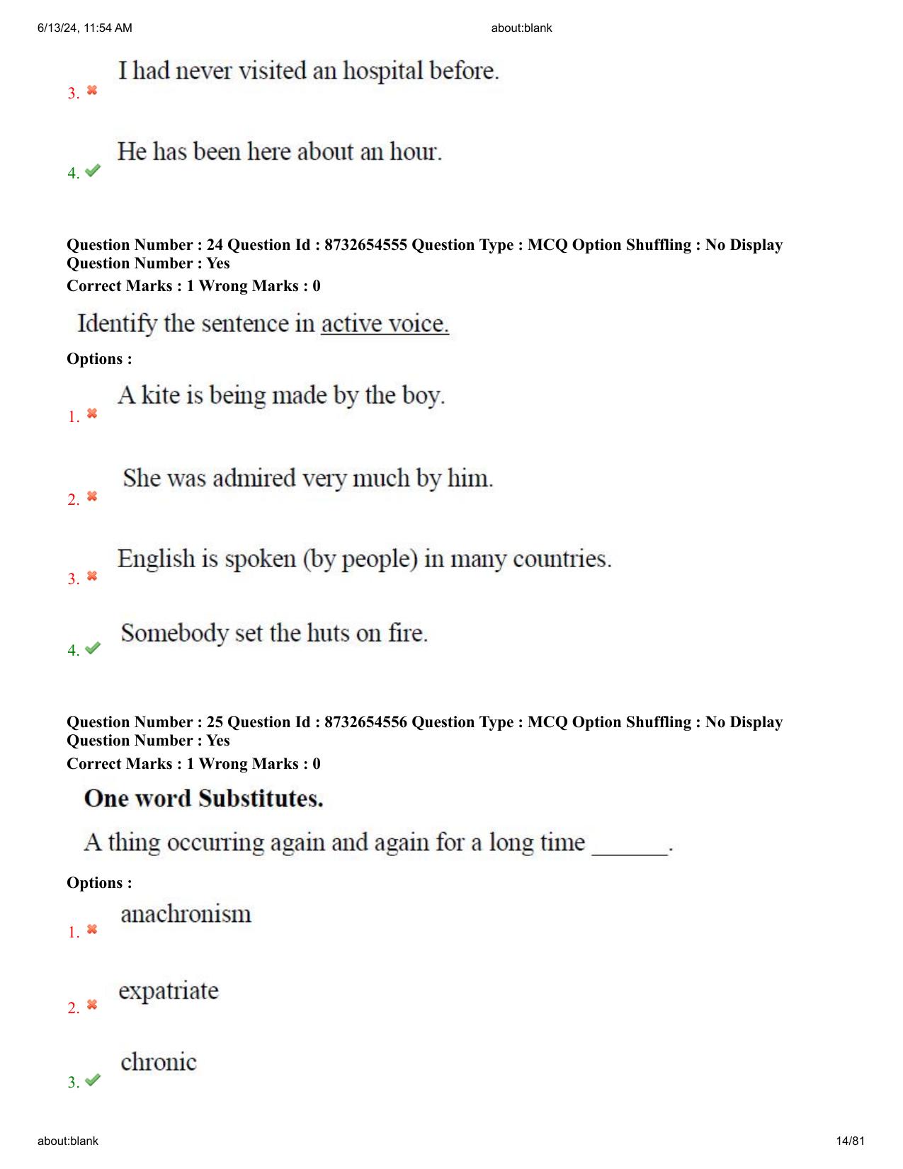 AP EDCET 2024 English Question Paper with Answer Key (English) - Page 14