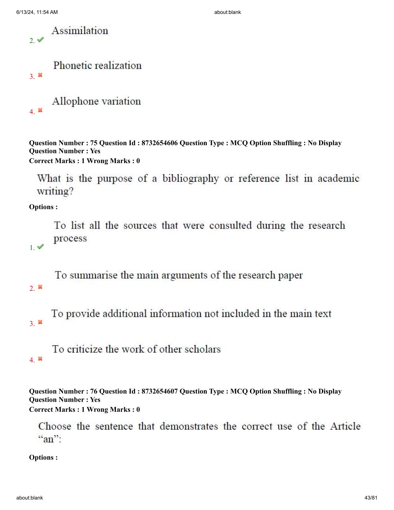 AP EDCET 2024 English Question Paper with Answer Key (English) - Page 43