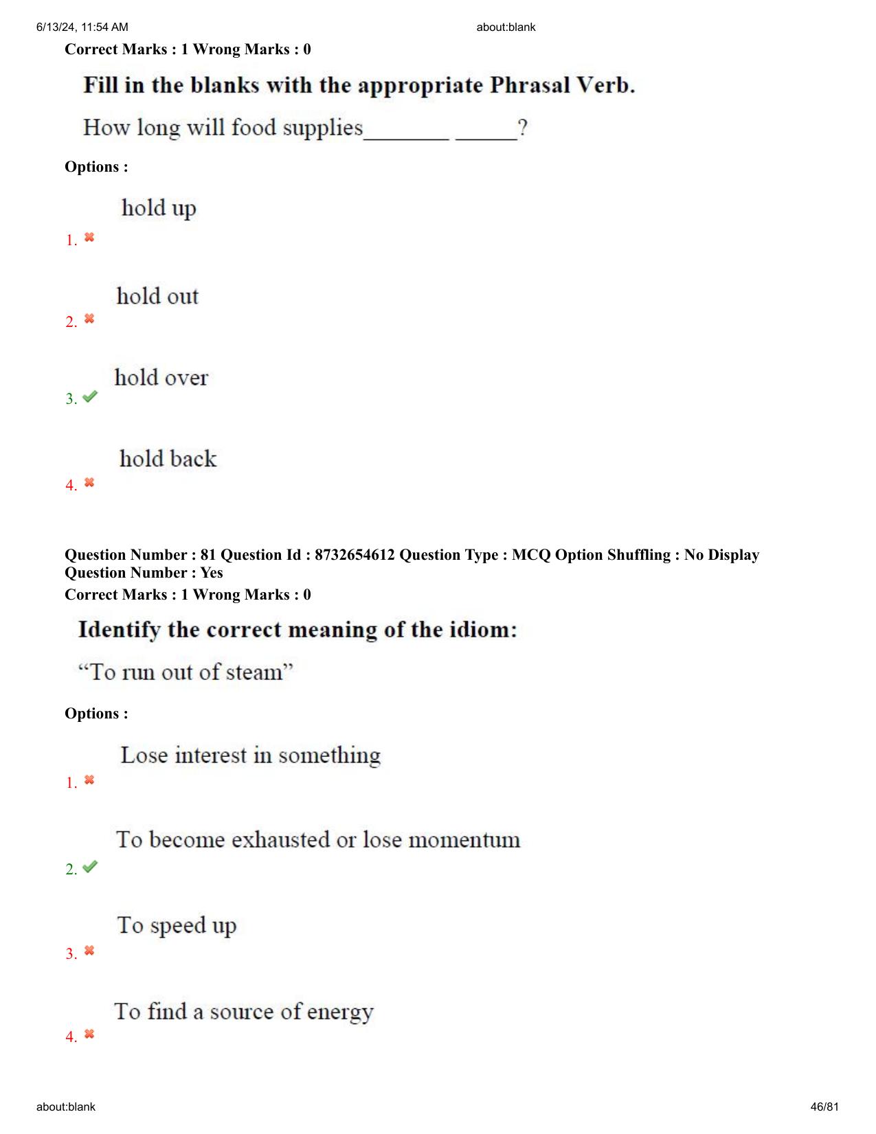 AP EDCET 2024 English Question Paper with Answer Key (English) - Page 46