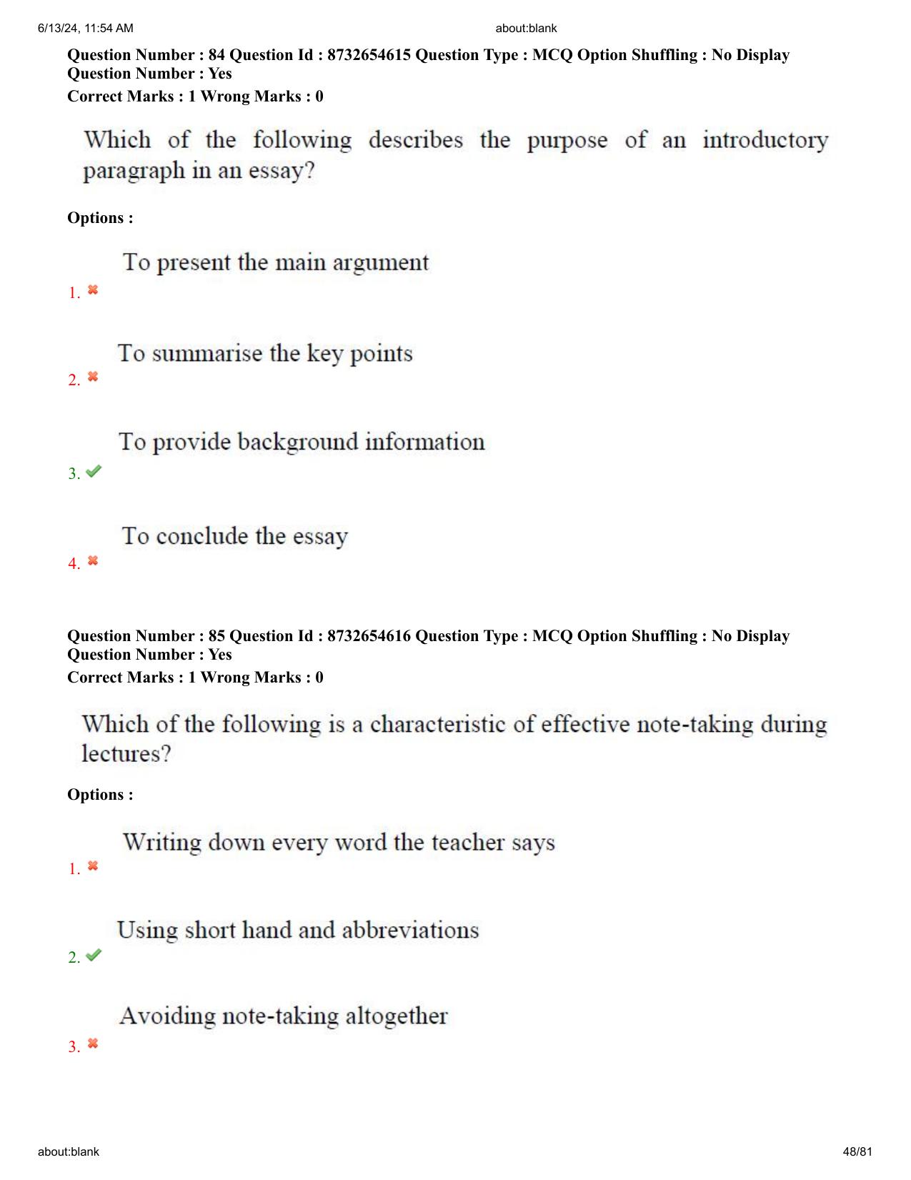 AP EDCET 2024 English Question Paper with Answer Key (English) - Page 48