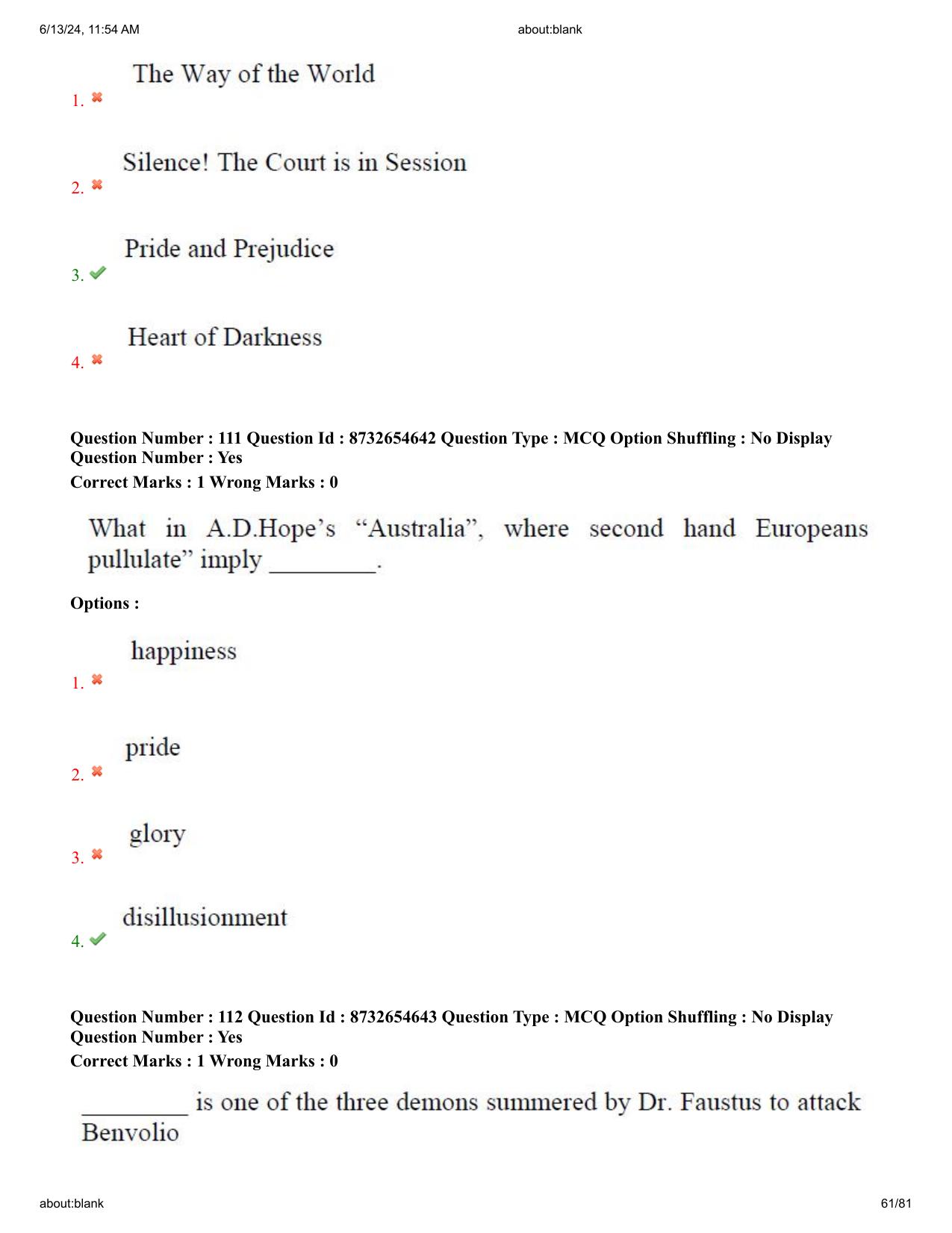 AP EDCET 2024 English Question Paper with Answer Key (English) - Page 61