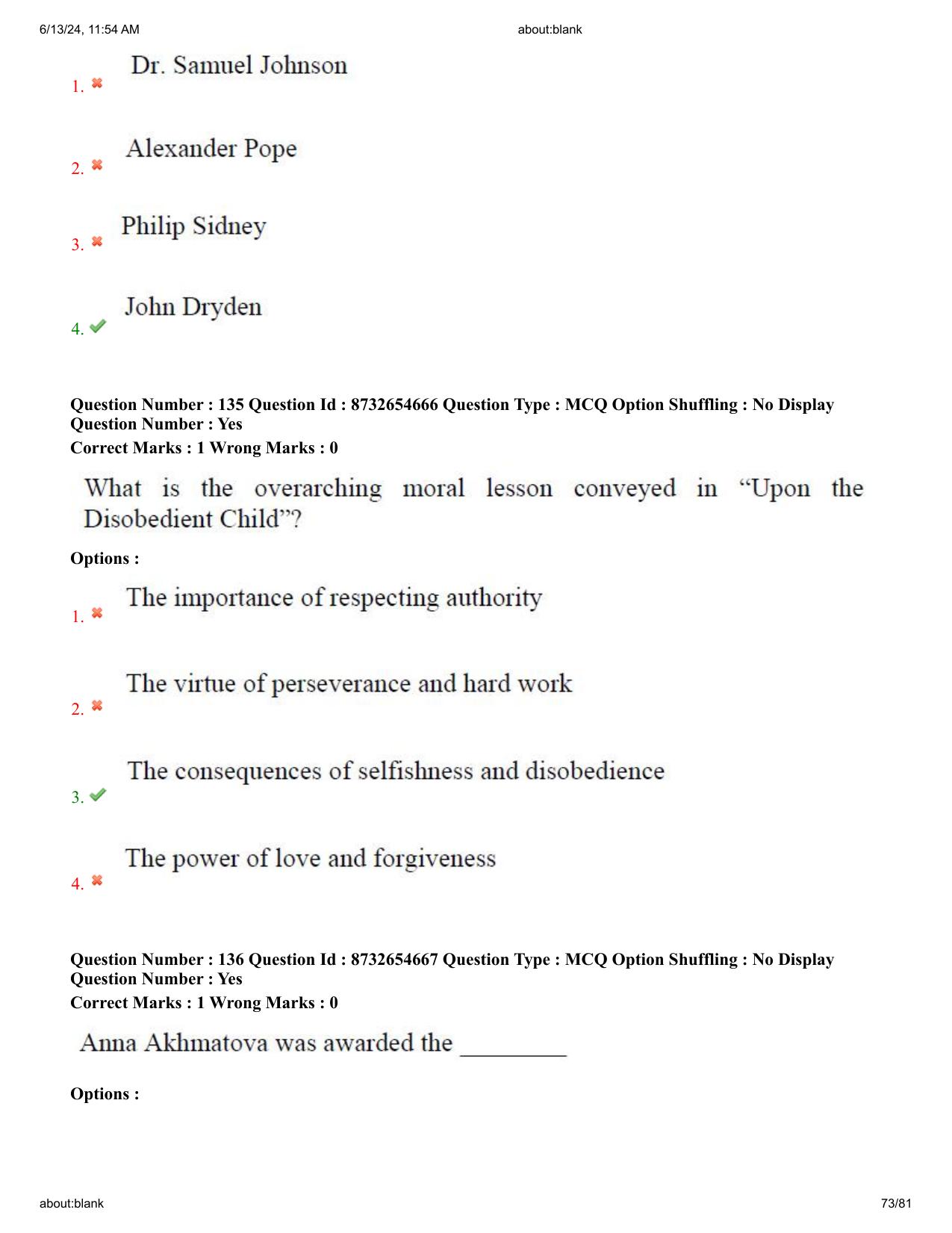 AP EDCET 2024 English Question Paper with Answer Key (English) - Page 73