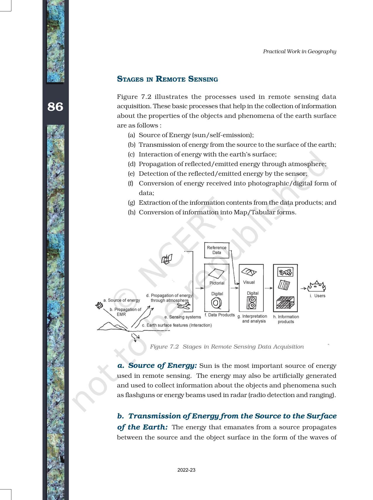 NCERT Book for Class 11 Geography (Part-III) Chapter 7 Introduction to Remote Sensing - Page 3