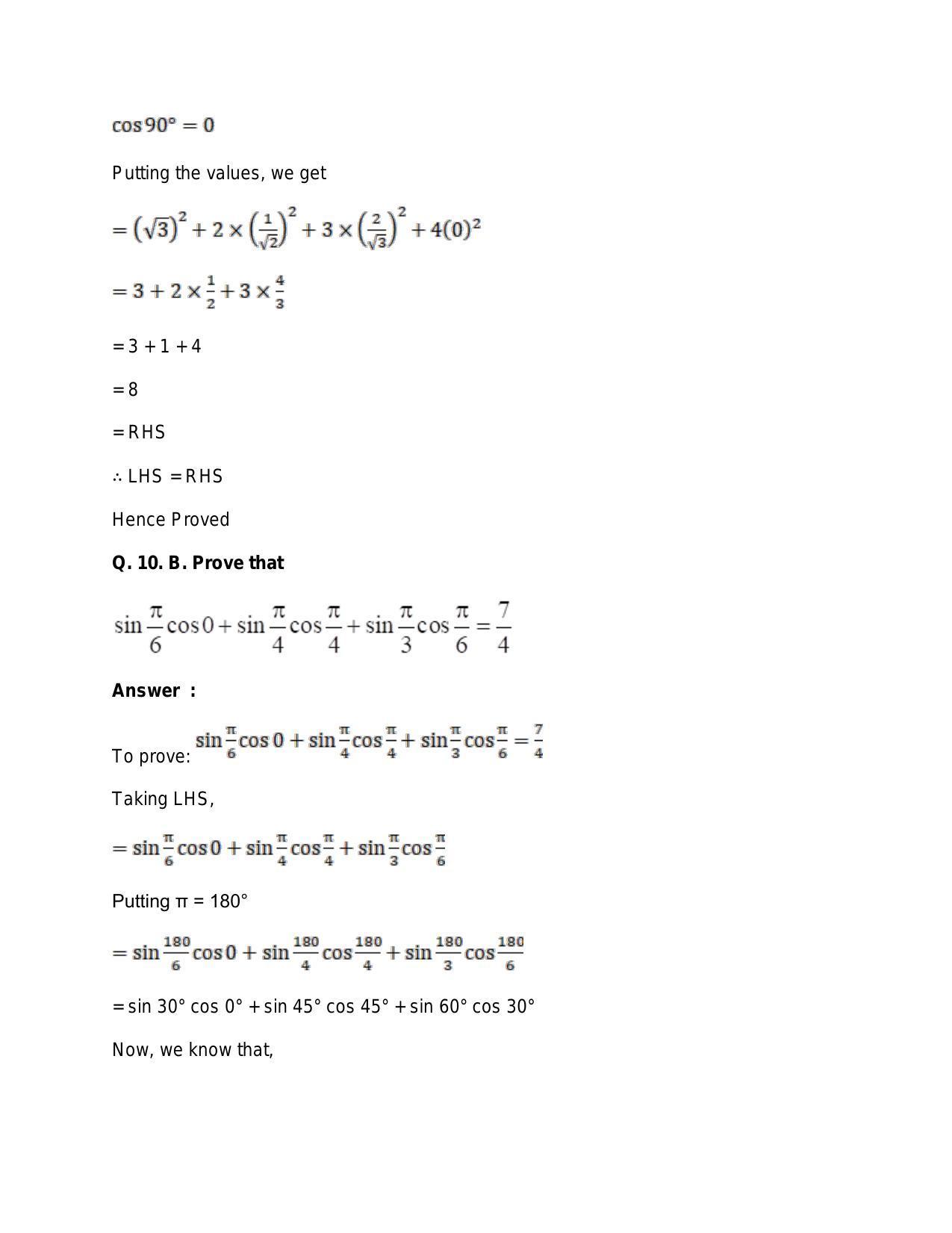 Chapter 15: Trigonometric or Circular Functions: RS Aggarwal Class 11 Solutions  - Page 26