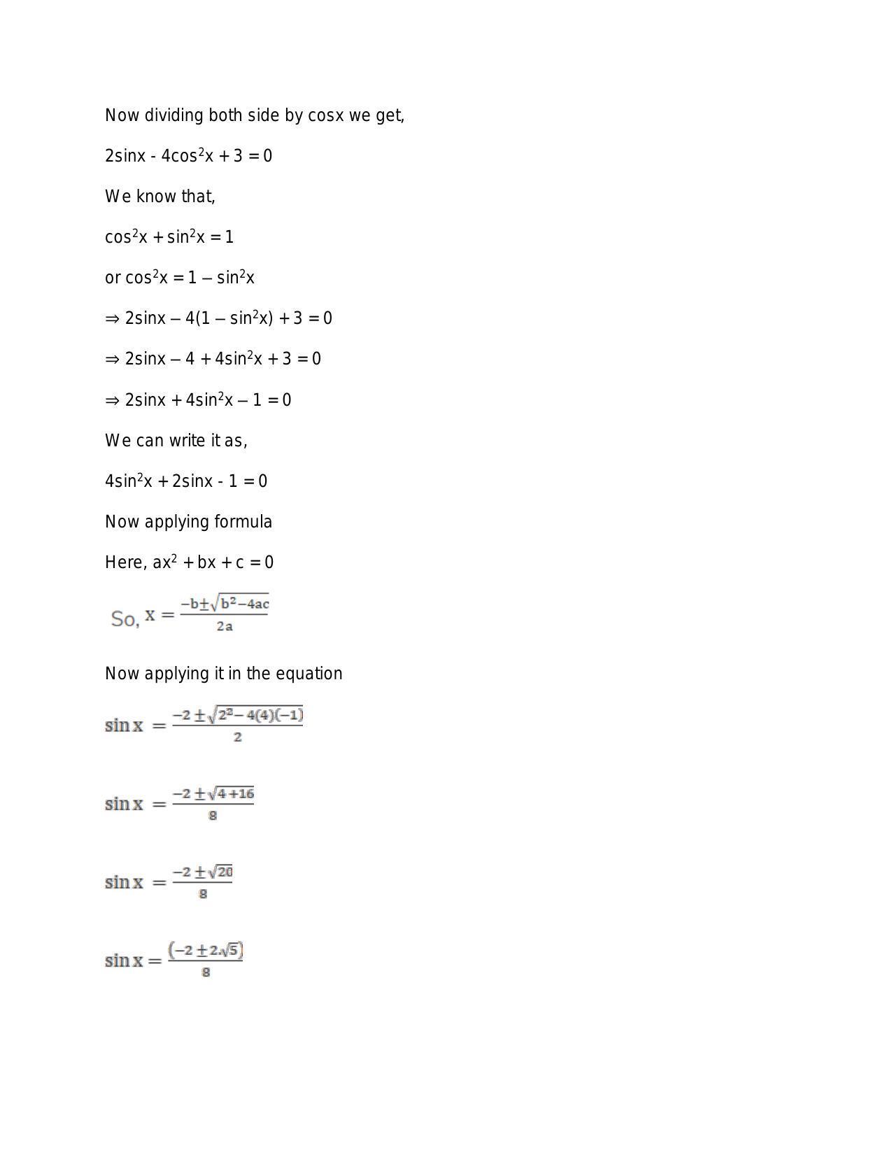 Chapter 15: Trigonometric or Circular Functions: RS Aggarwal Class 11 Solutions  - Page 106