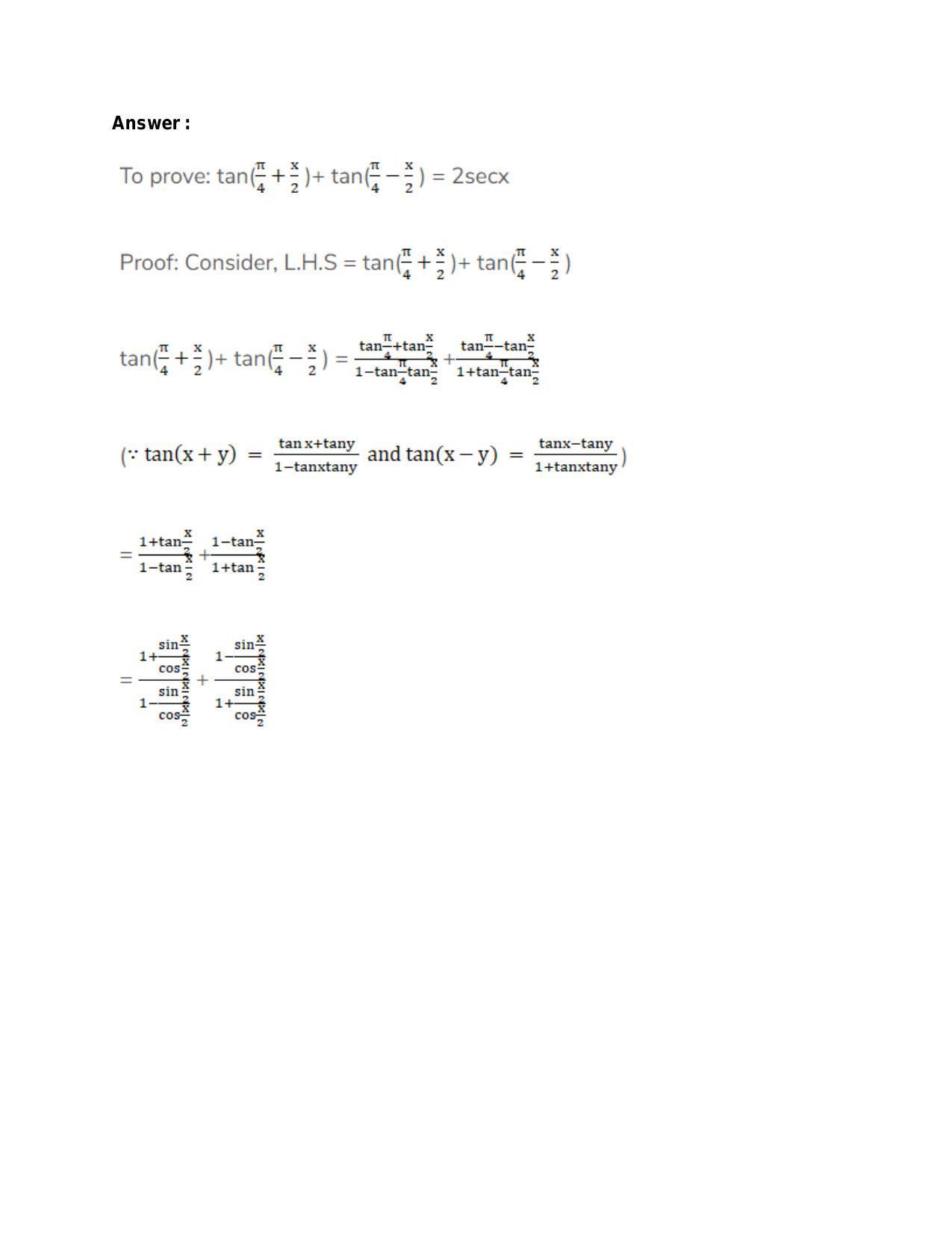 Chapter 15: Trigonometric or Circular Functions: RS Aggarwal Class 11 Solutions  - Page 129