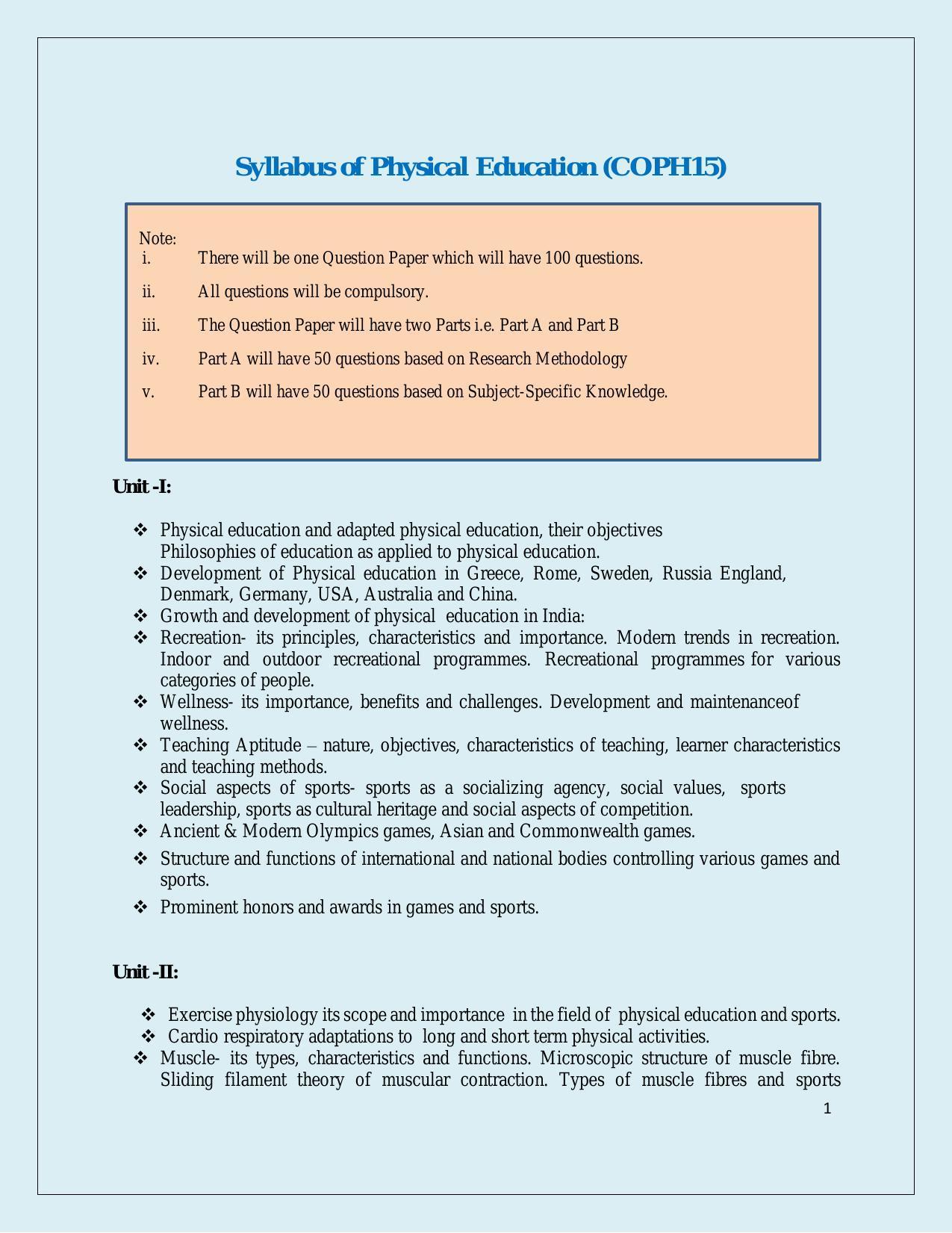 phd management entrance syllabus