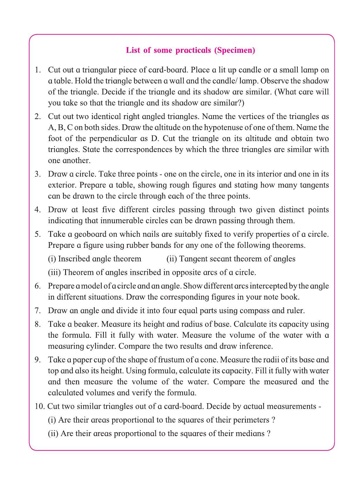 Maharashtra Board Class 10 Maths (Part 2) Textbook - Page 9