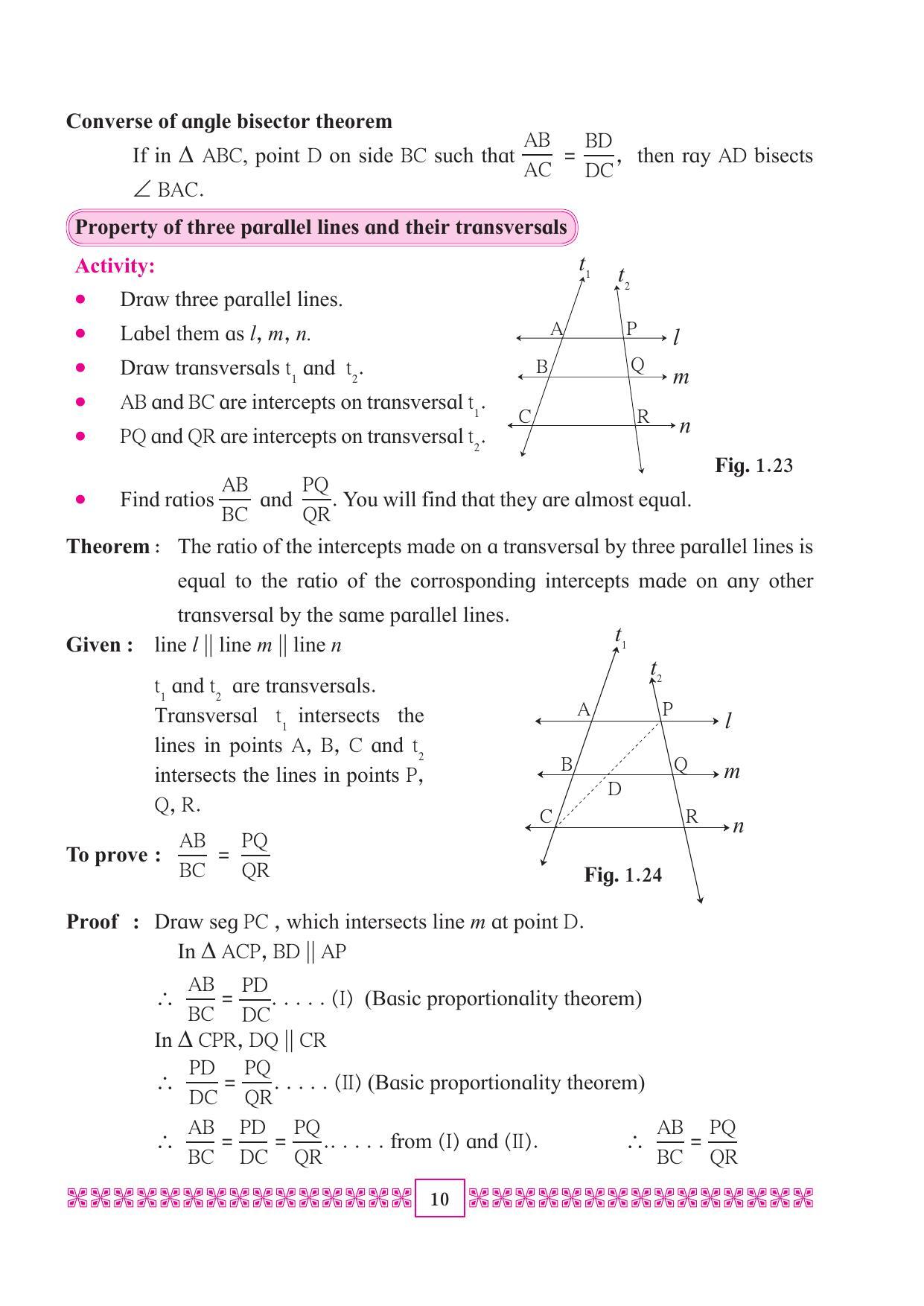 Maharashtra Board Class 10 Maths (Part 2) Textbook - Page 20